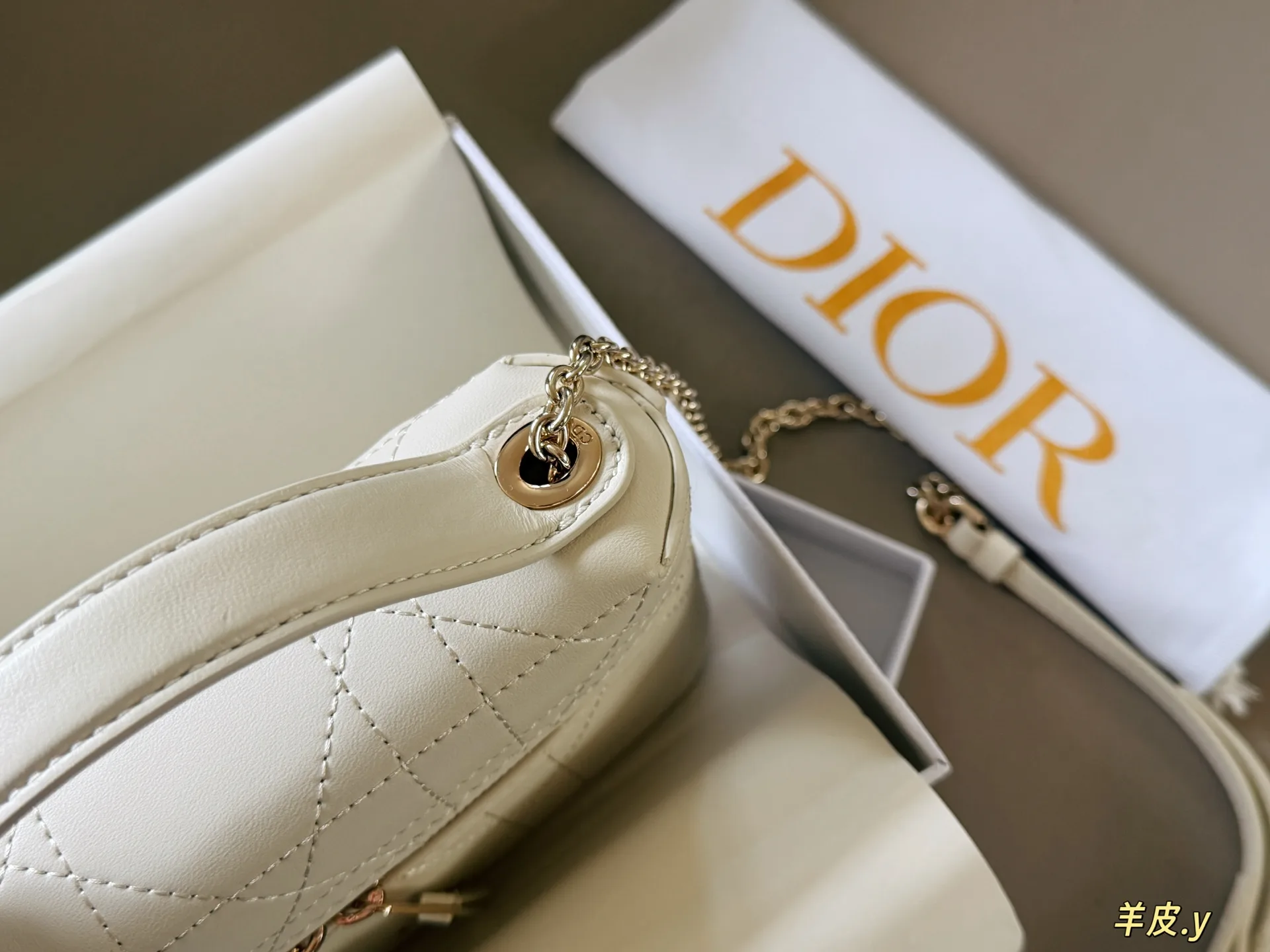 Dior Caro Lambskin Vanity Case D37018476 — view 5