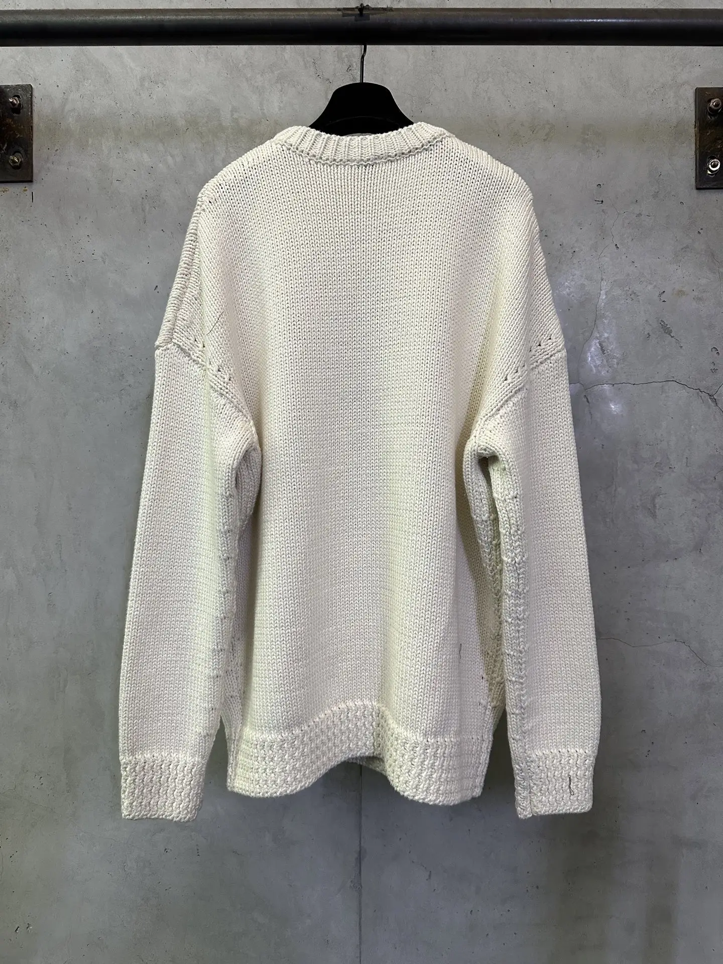 Anagram Intarsia Chunky Wool Sweater D38015332 — view 2