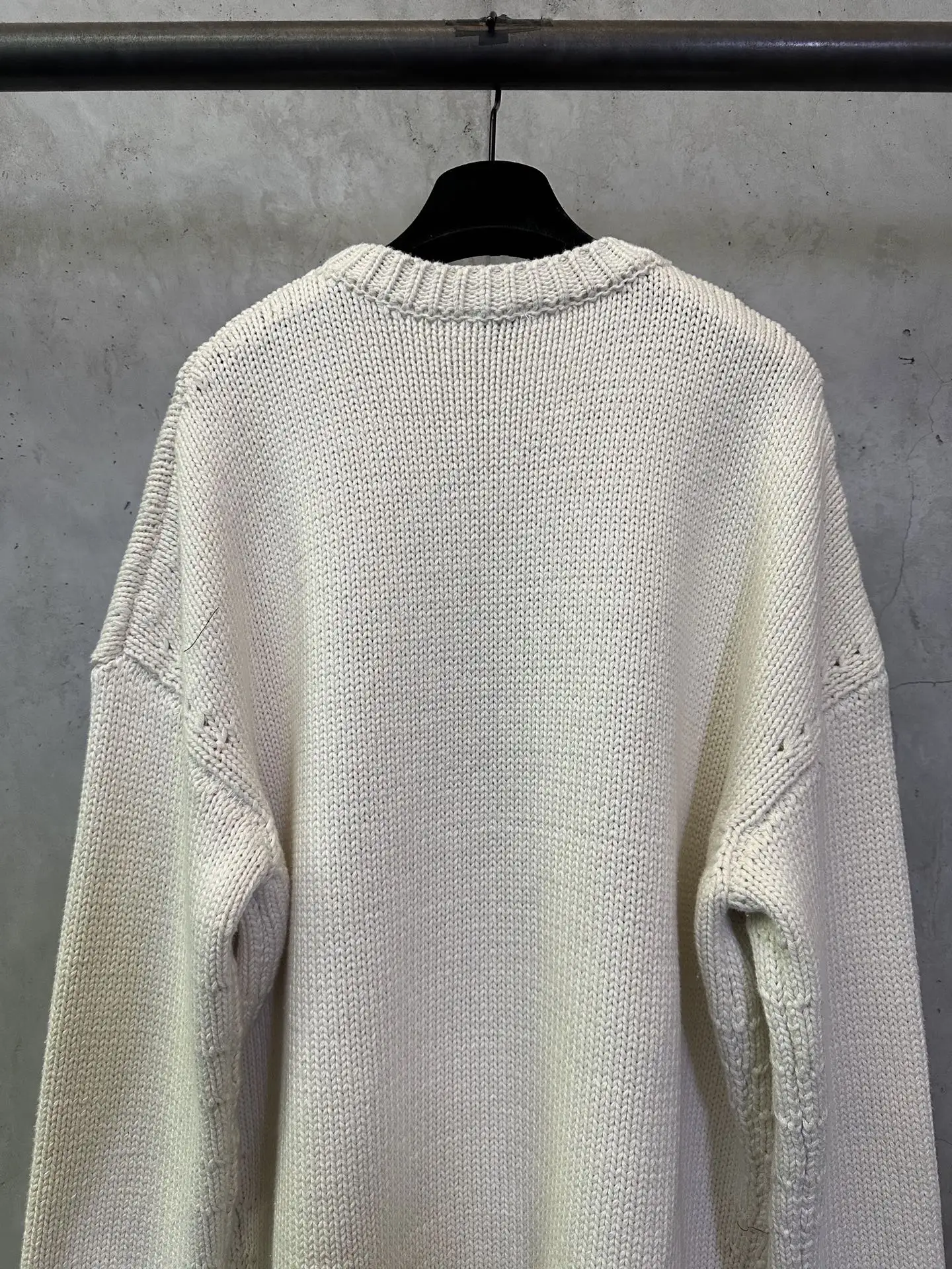 Anagram Intarsia Chunky Wool Sweater D38015332 — view 5