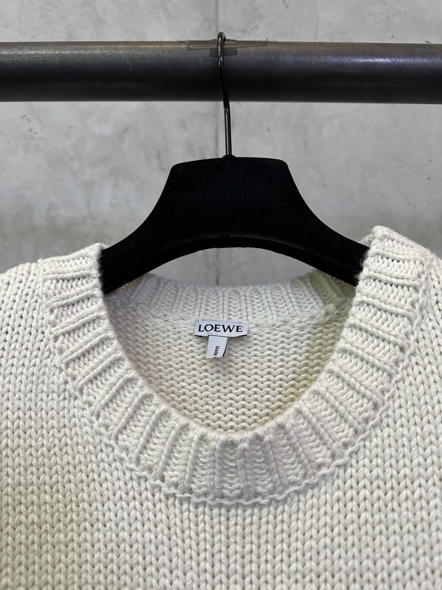 Anagram Intarsia Chunky Wool Sweater D38015332 — view 7