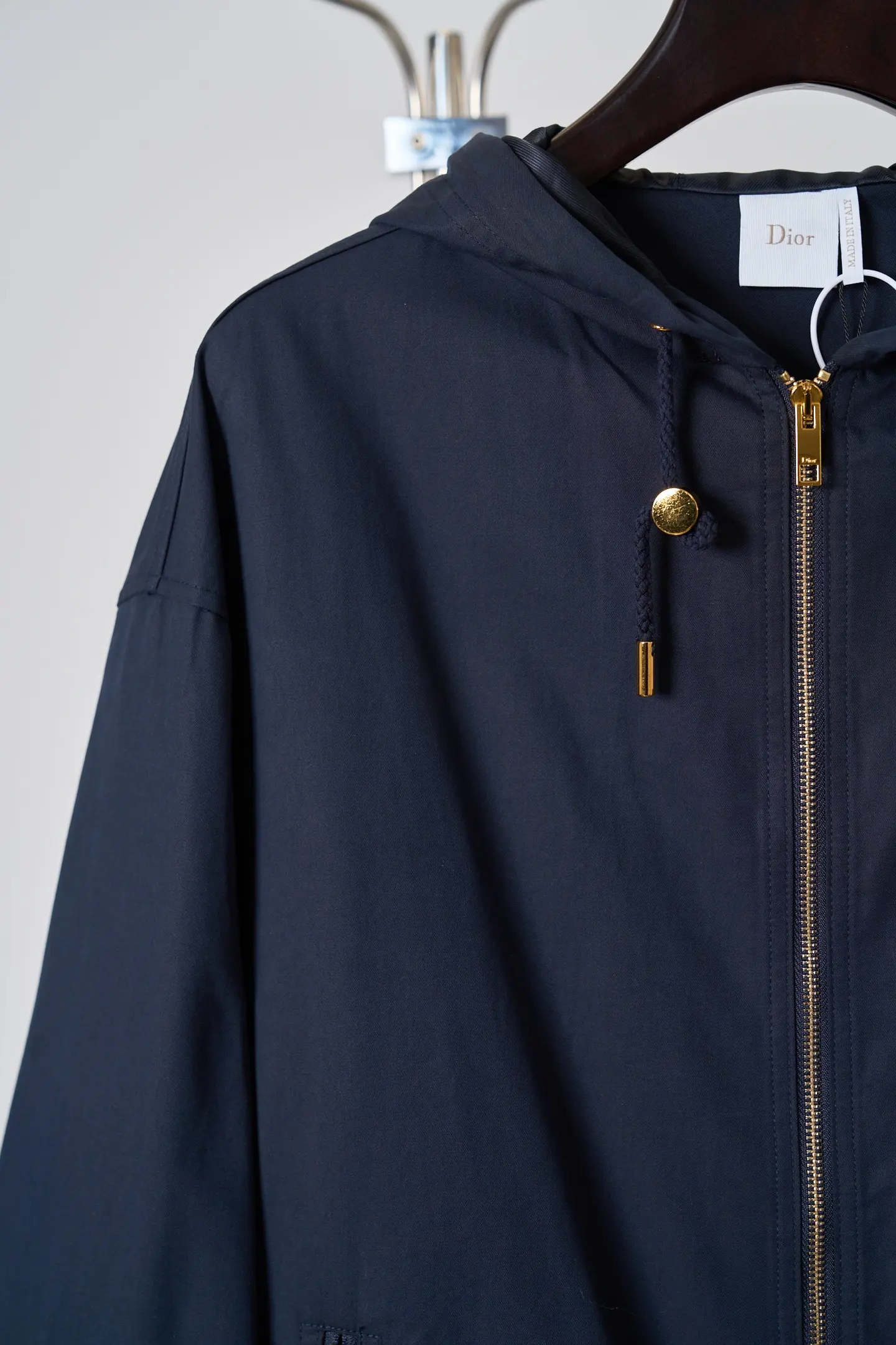 Medaillon Embroidered Hooded Gabardine Jacket D38019112 — view 7