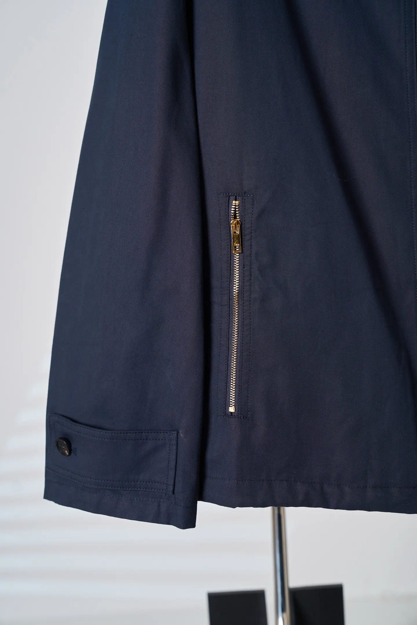 Medaillon Embroidered Hooded Gabardine Jacket D38019112 — view 10