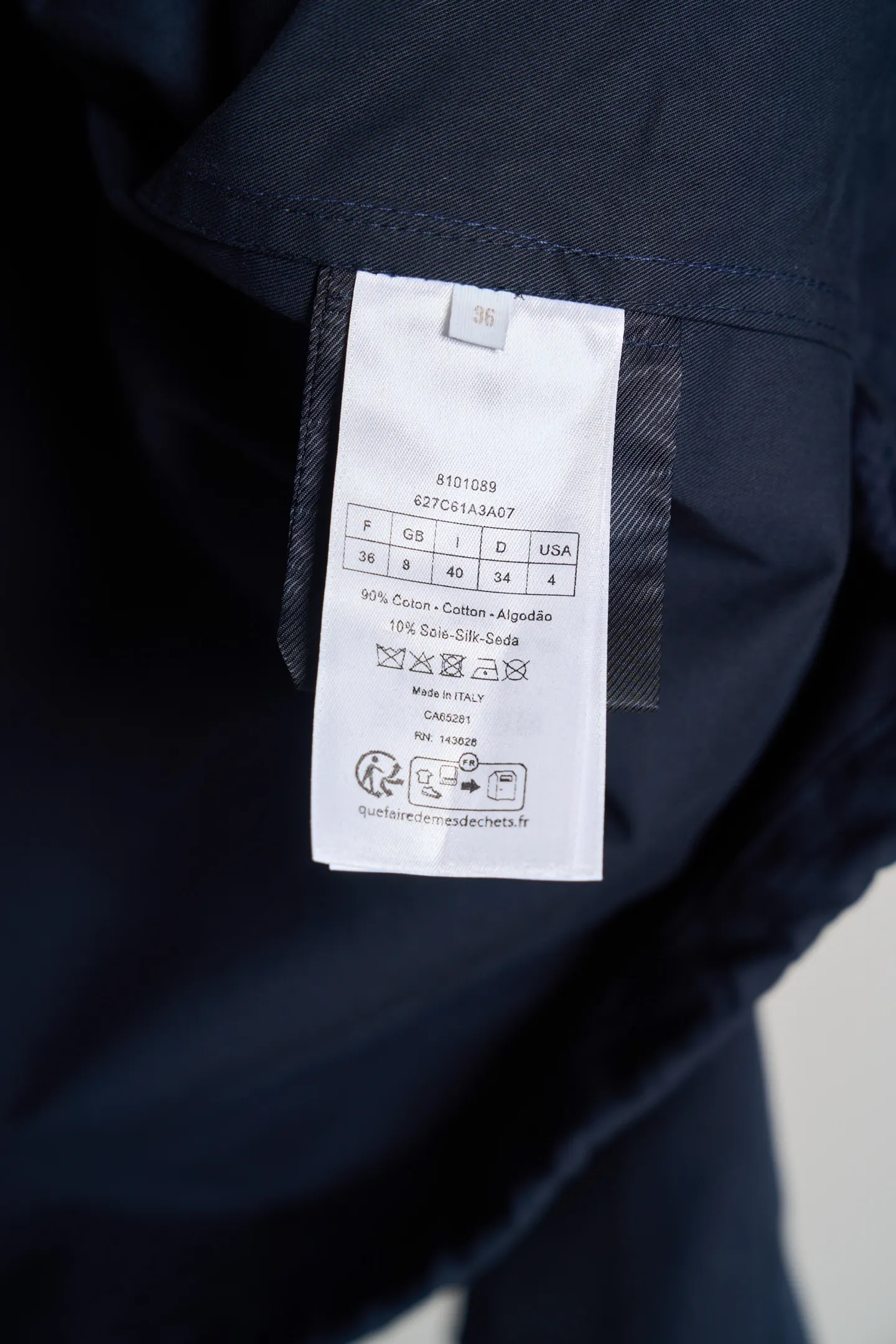 Medaillon Embroidered Hooded Gabardine Jacket D38019112 — view 17