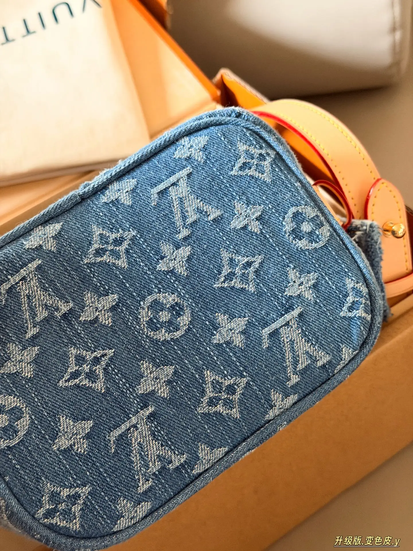 All In BB Monogram Denim Bucket Bag D38018265 — view 8