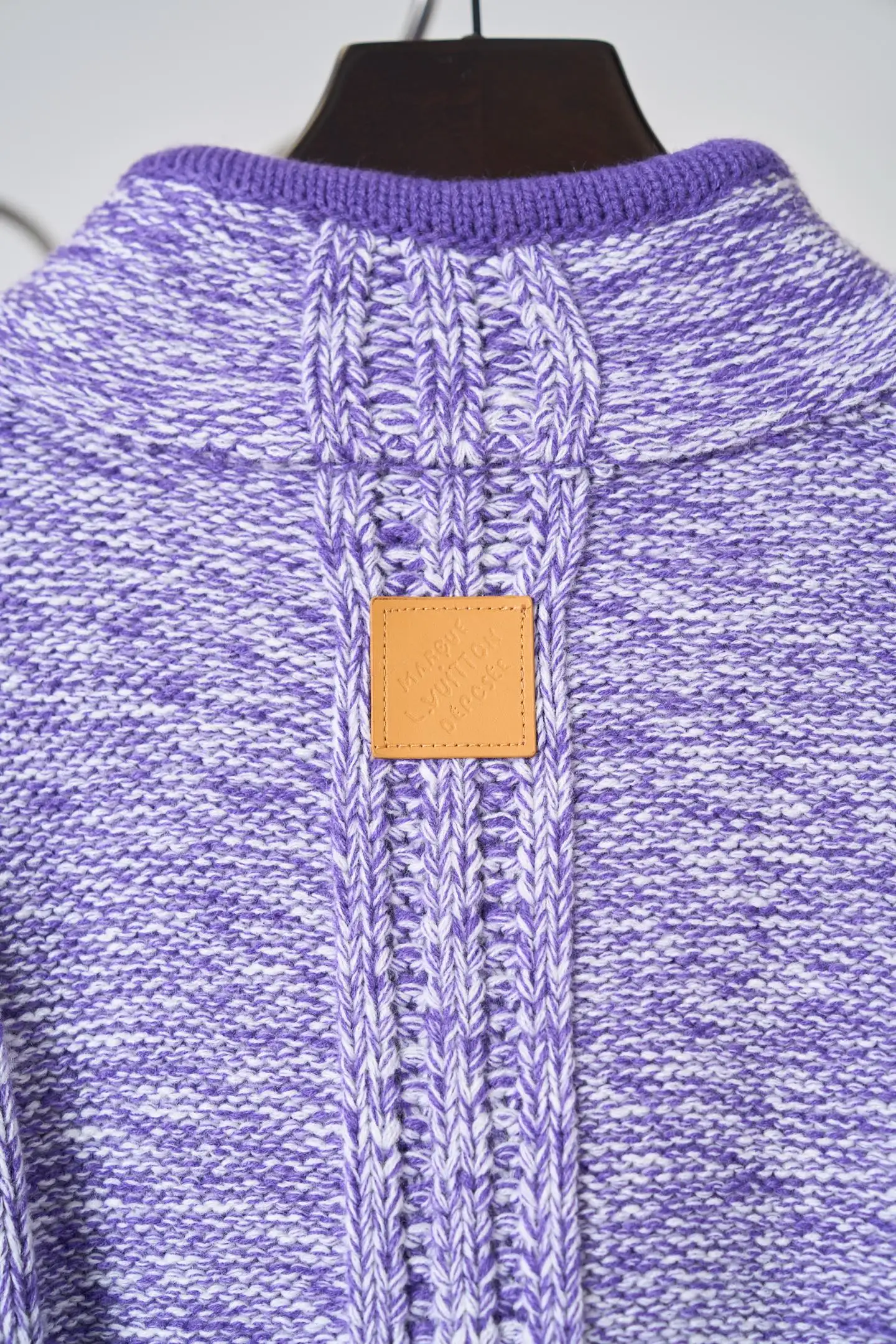 Fringed Half-Zip Cable-Knit Sweater D38519117 — view 13