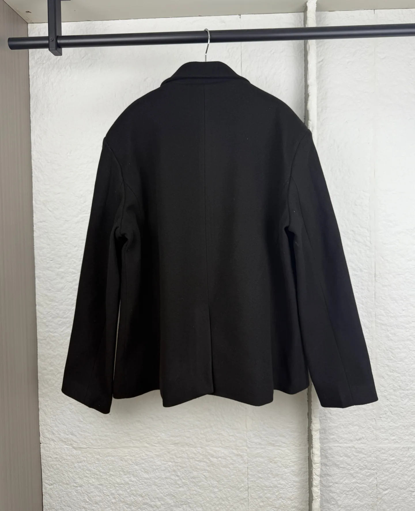 Trunk Leather Patch Wool-Blend Blazer D39513835 — view 2