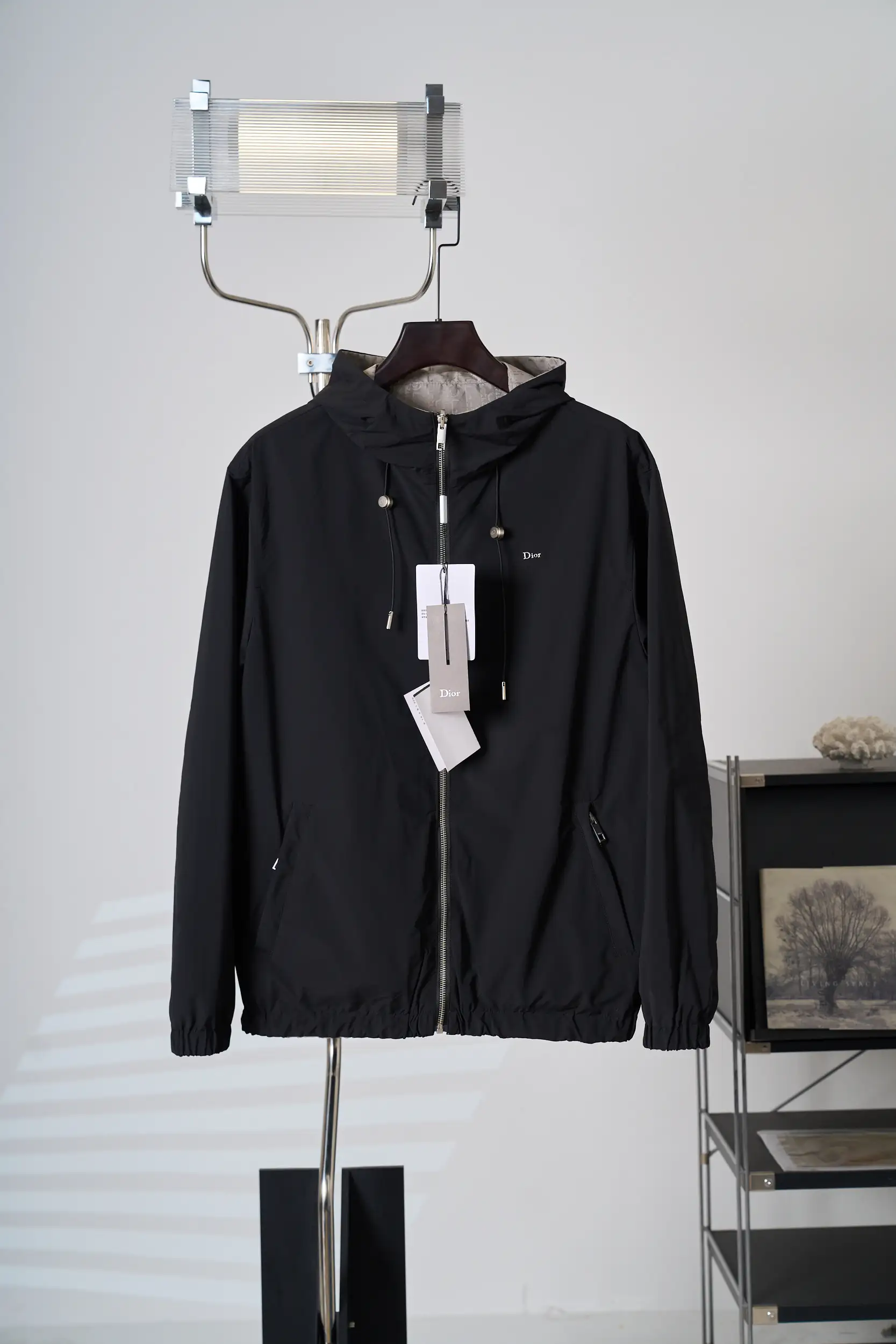 Dior Oblique Reversible Hooded Jacket D39519111 — view 2