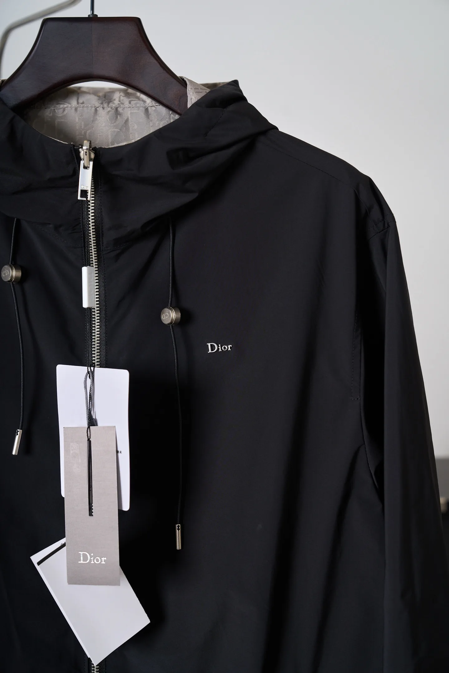 Dior Oblique Reversible Hooded Jacket D39519111 — view 14