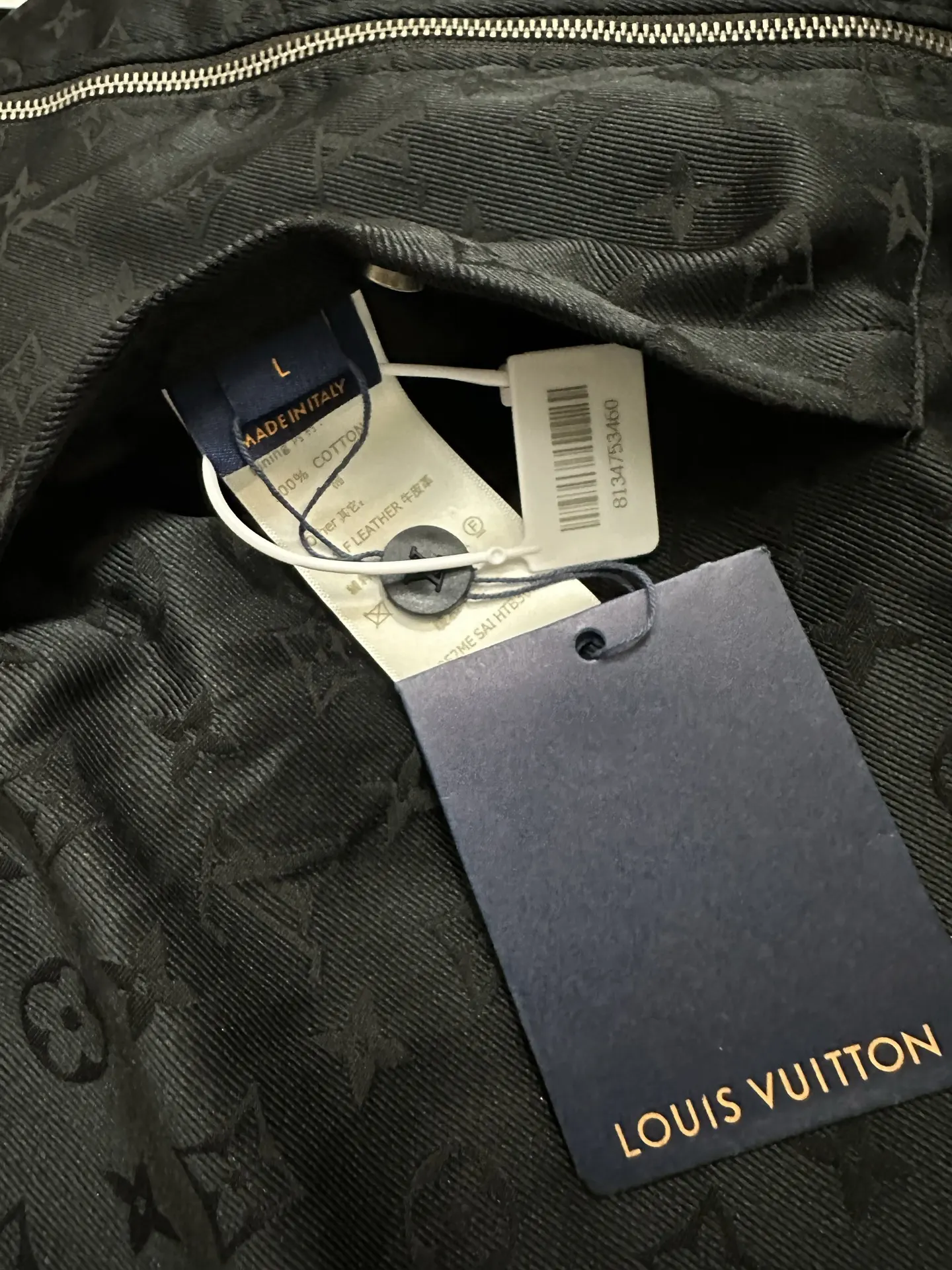 Reversible Monogram Jacquard Blouson Jacket D40018869 — view 13