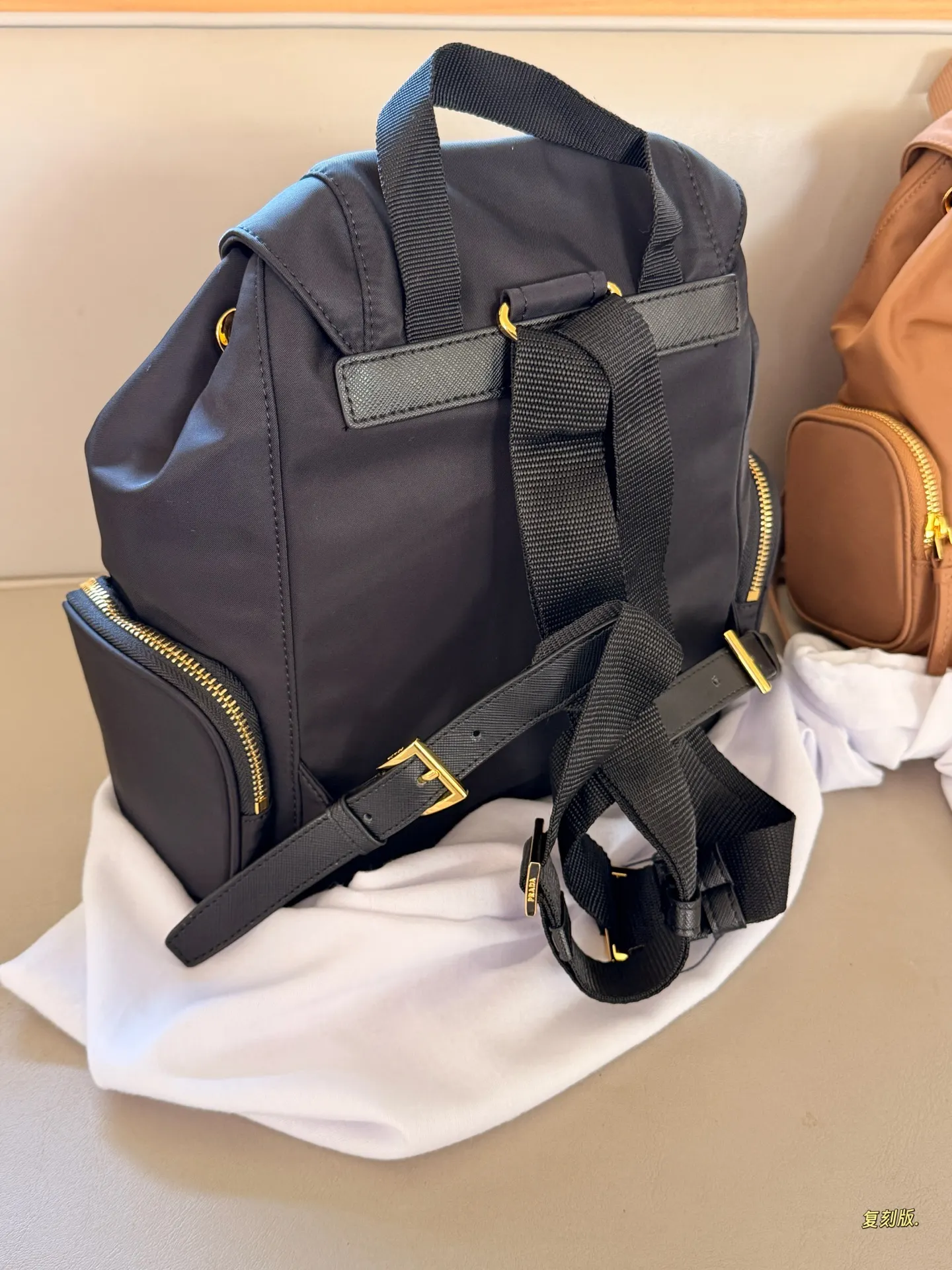 Prada Re-Edition Nylon Backpack D40517804 — view 5