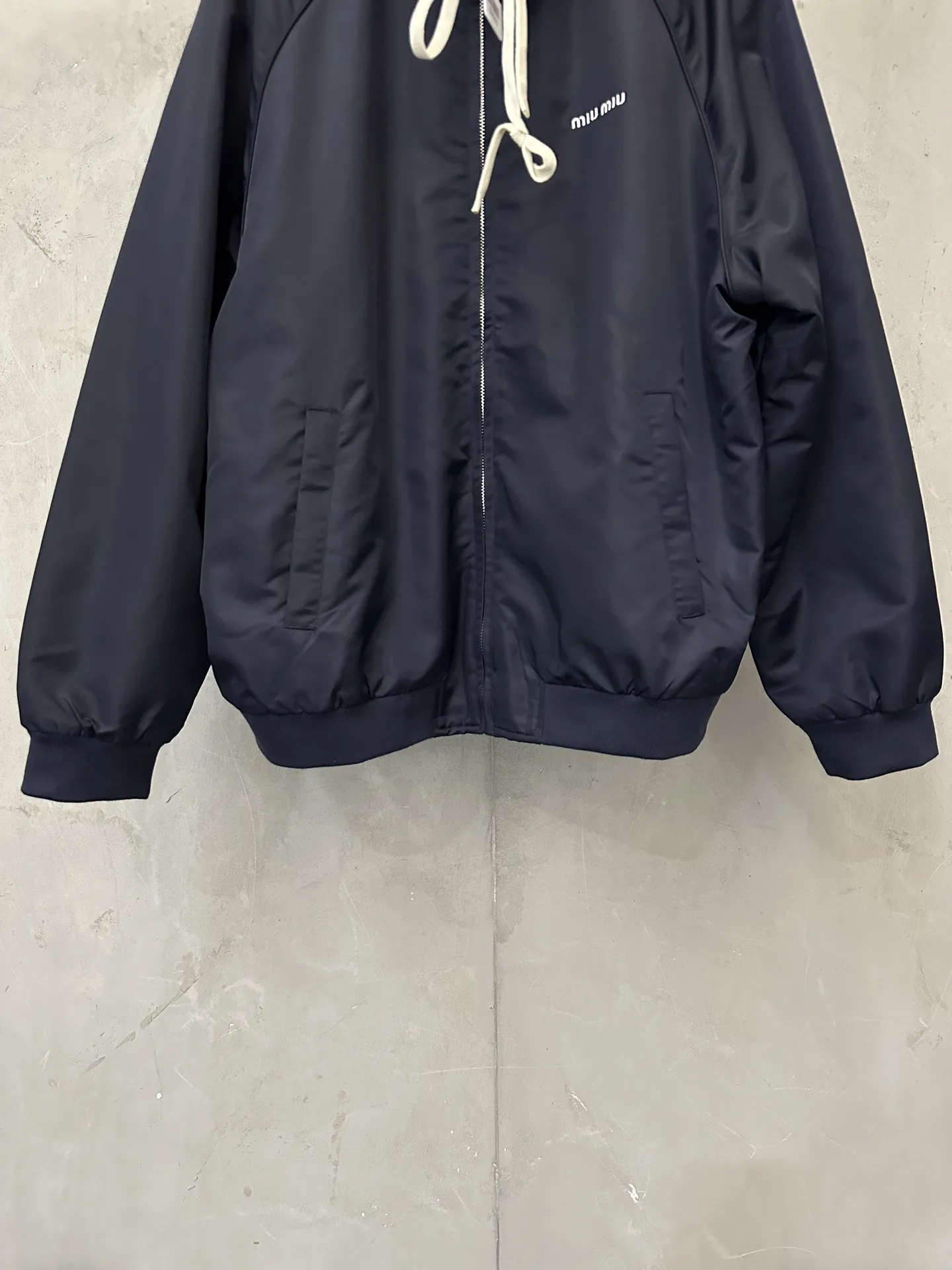 Reversible Technical Fabric and Fleece Jacket D42018944 — view 6