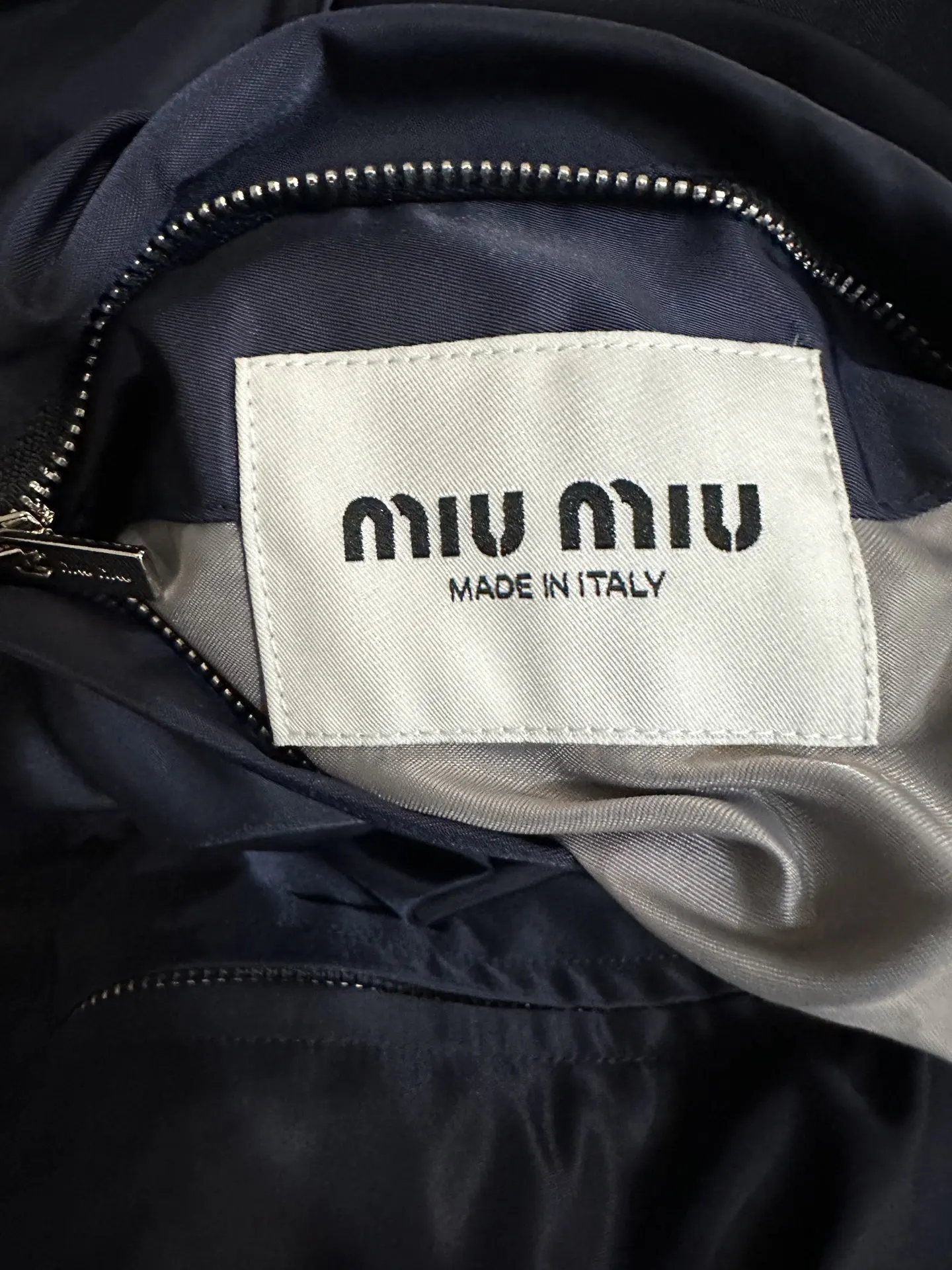 Reversible Technical Fabric and Fleece Jacket D42018944 — view 10