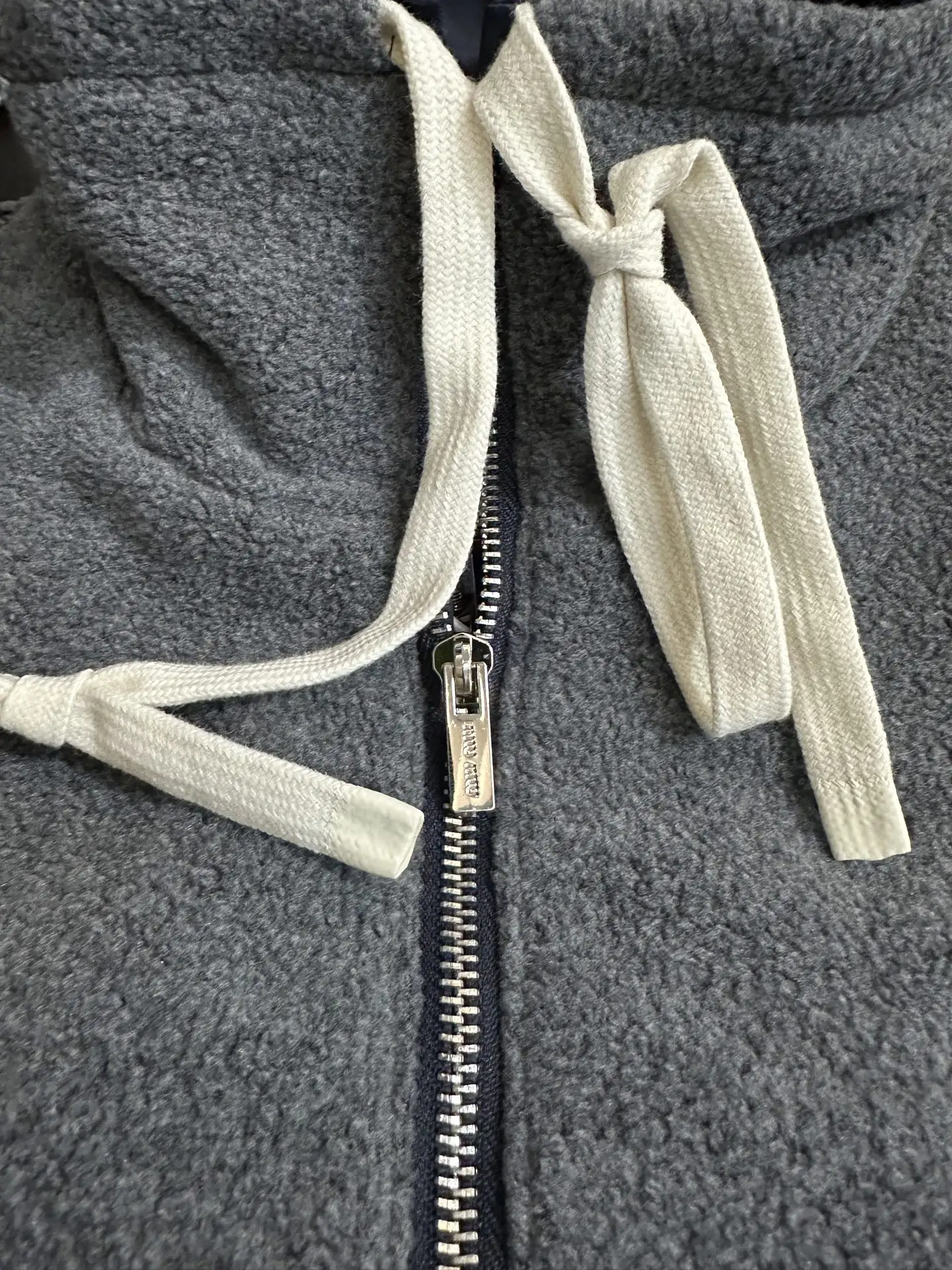 Reversible Technical Fabric and Fleece Jacket D42018944 — view 11