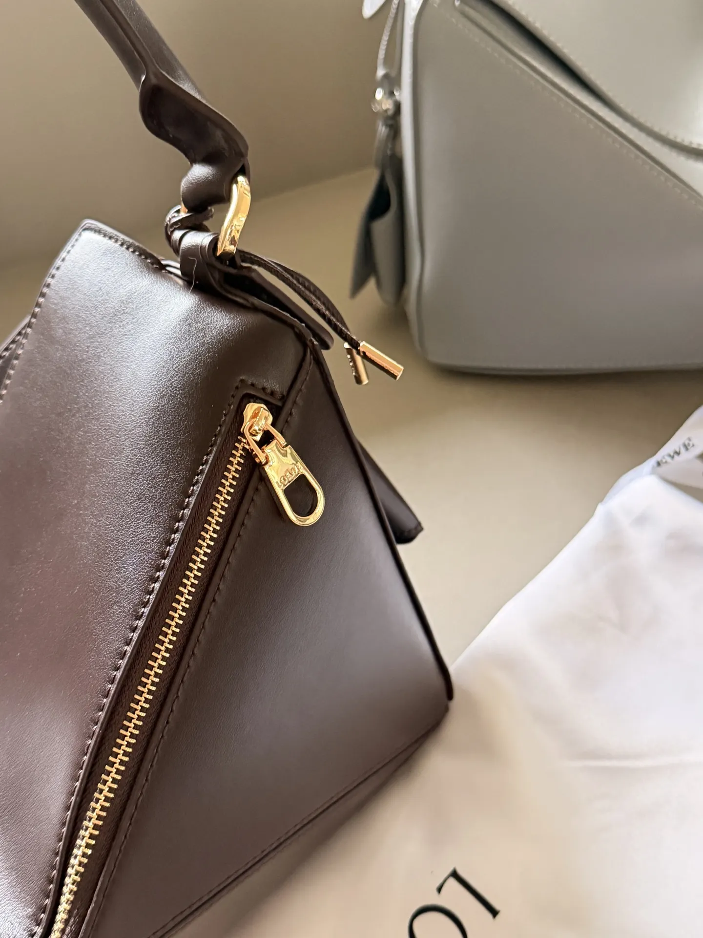 Loewe Puzzle Hobo Shoulder Bag D43517807 — view 5