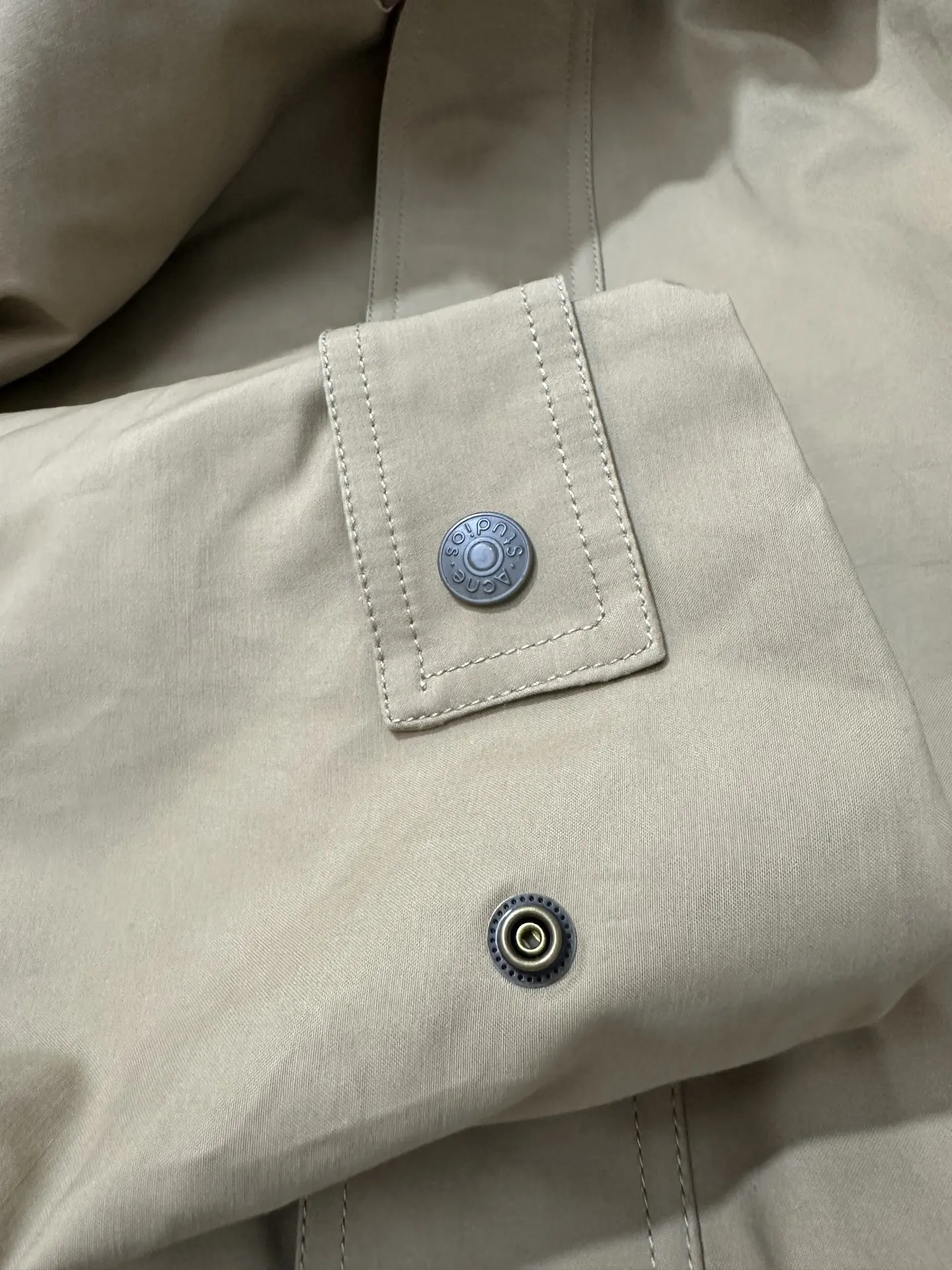 Leather-Trimmed Cotton Twill Bomber Jacket D44023142 — view 9