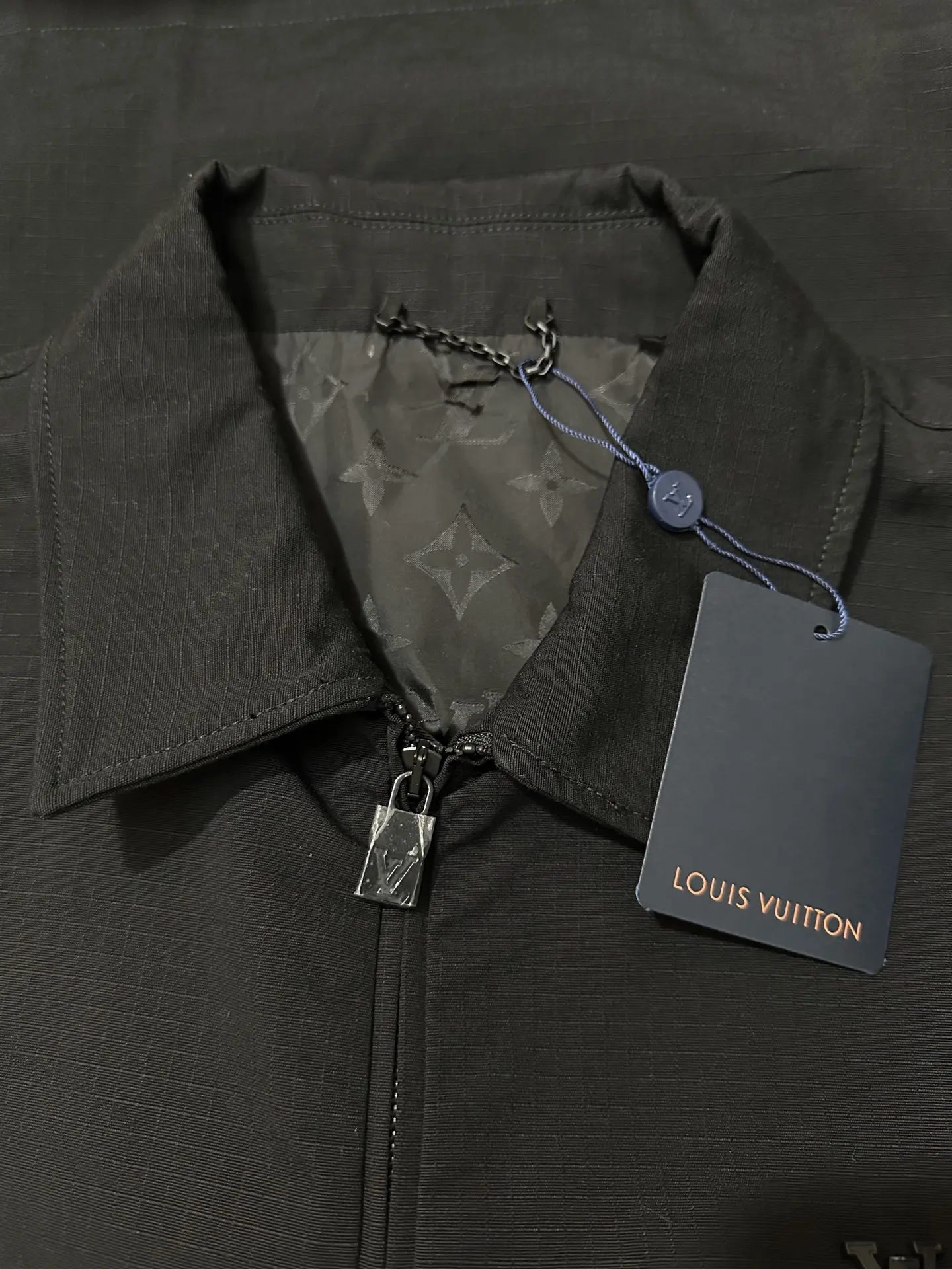 Logo Jacquard Workwear Jacket D45022207 — view 6