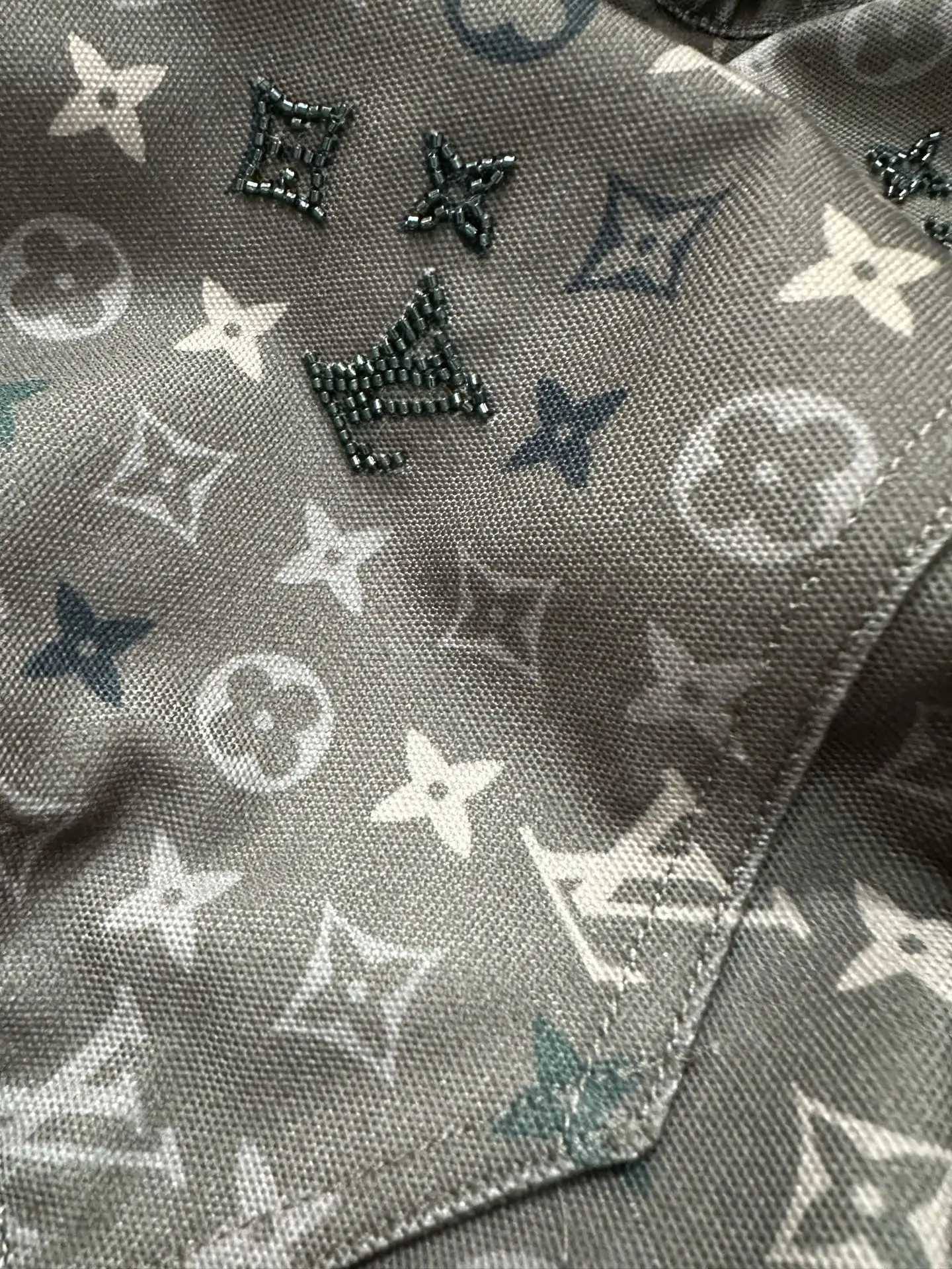 Monogram All-Over Print Hooded Jacket D46018883 — view 8