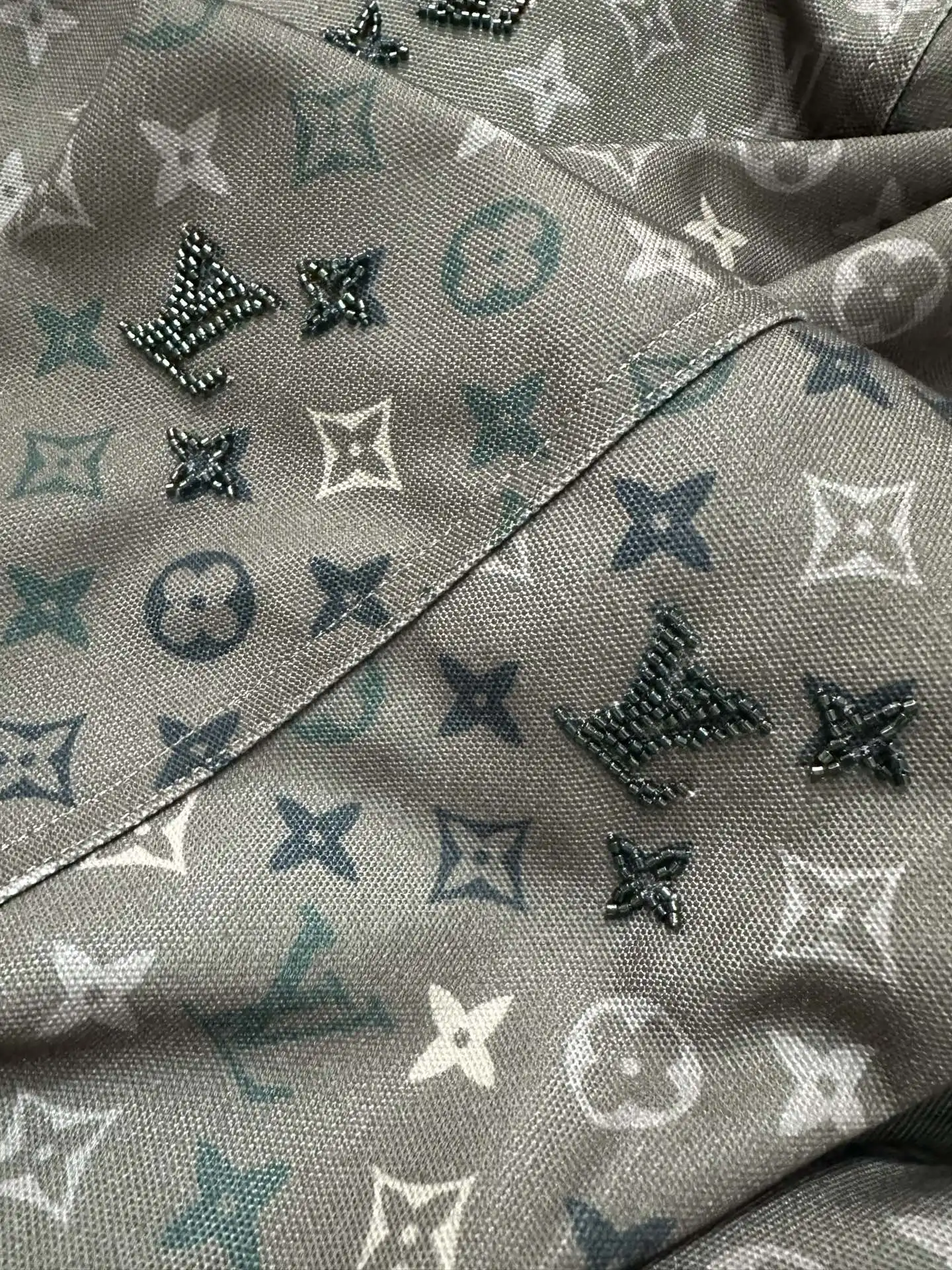 Monogram All-Over Print Hooded Jacket D46018883 — view 10