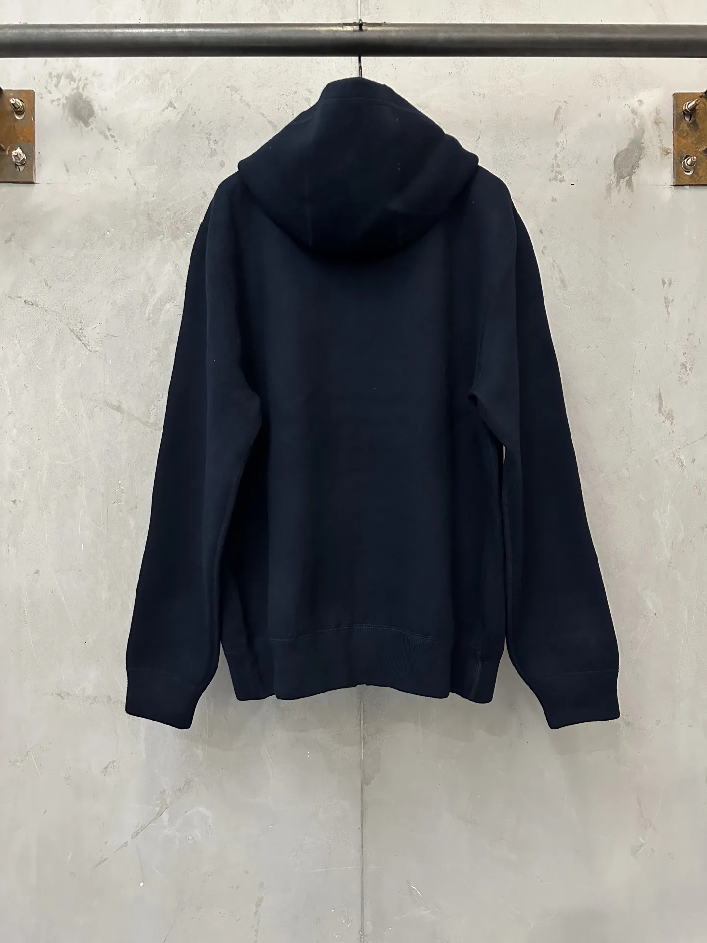 Reversible Jacquard Knit Zip-Up Hoodie D48018946 — view 4