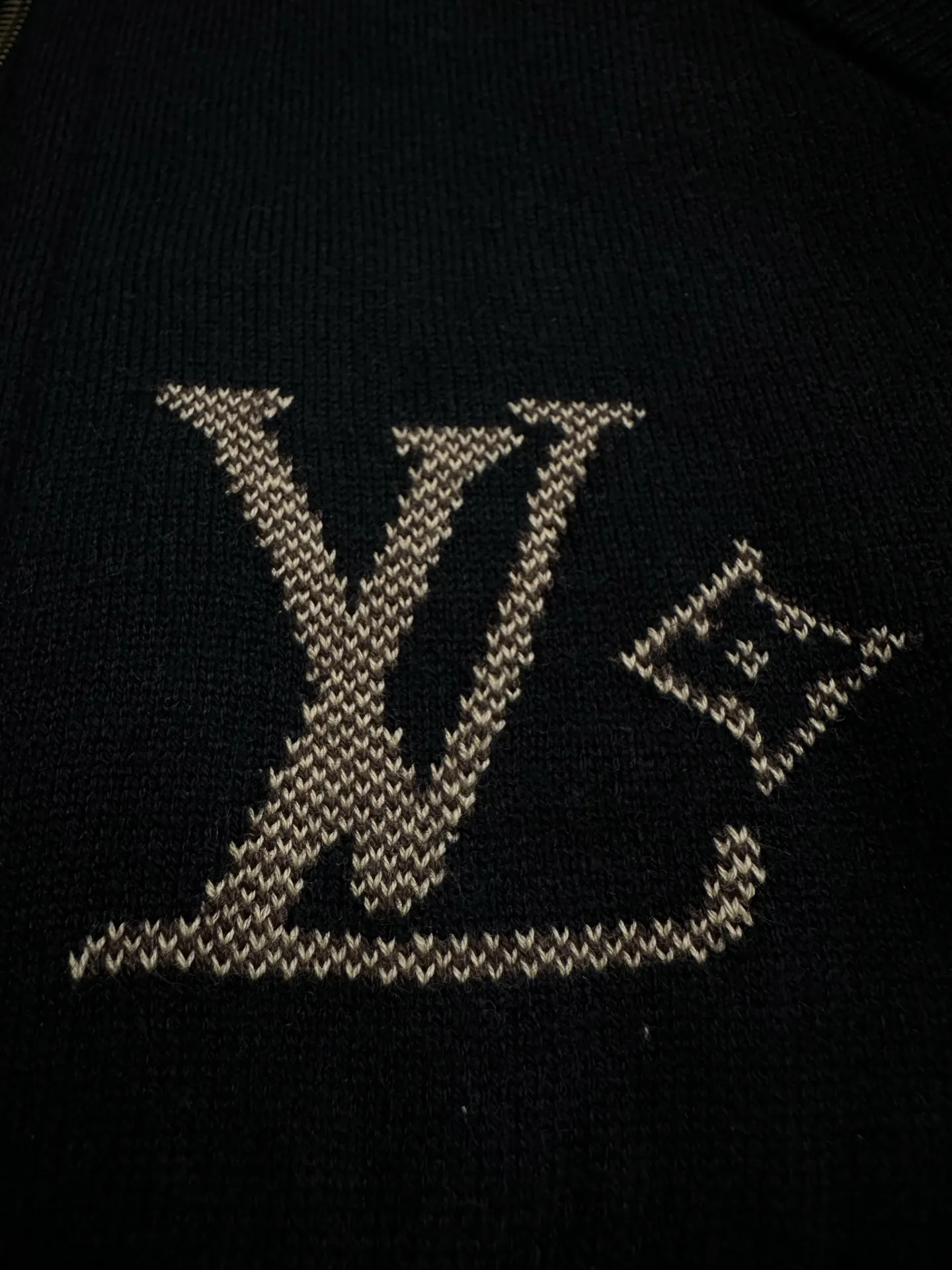 Reversible Monogram Jacquard Knit Zip-Up Hoodie D48018947 — view 10