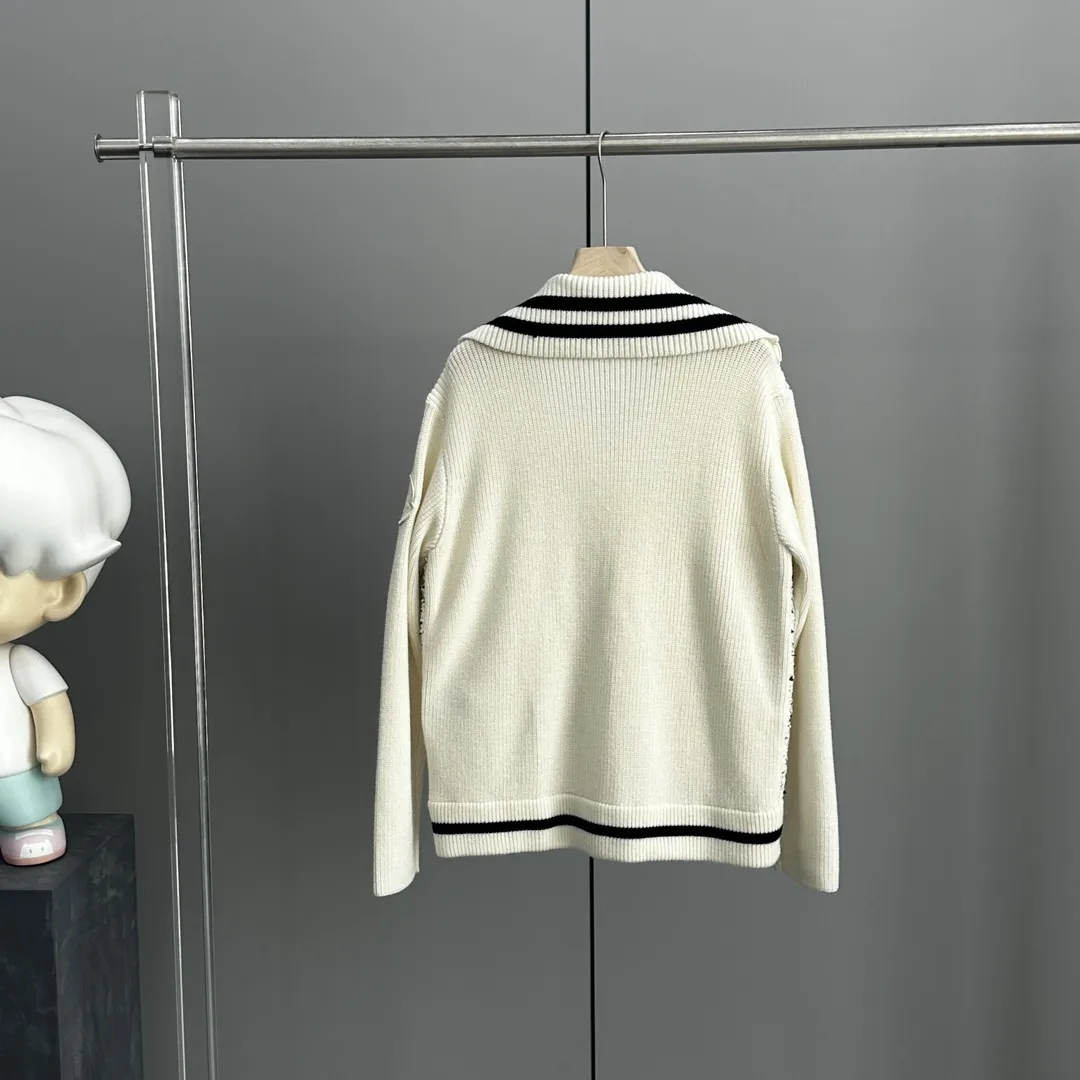 Moncler Padded Tweed and Wool Knit Cardigan D51019095 — view 9
