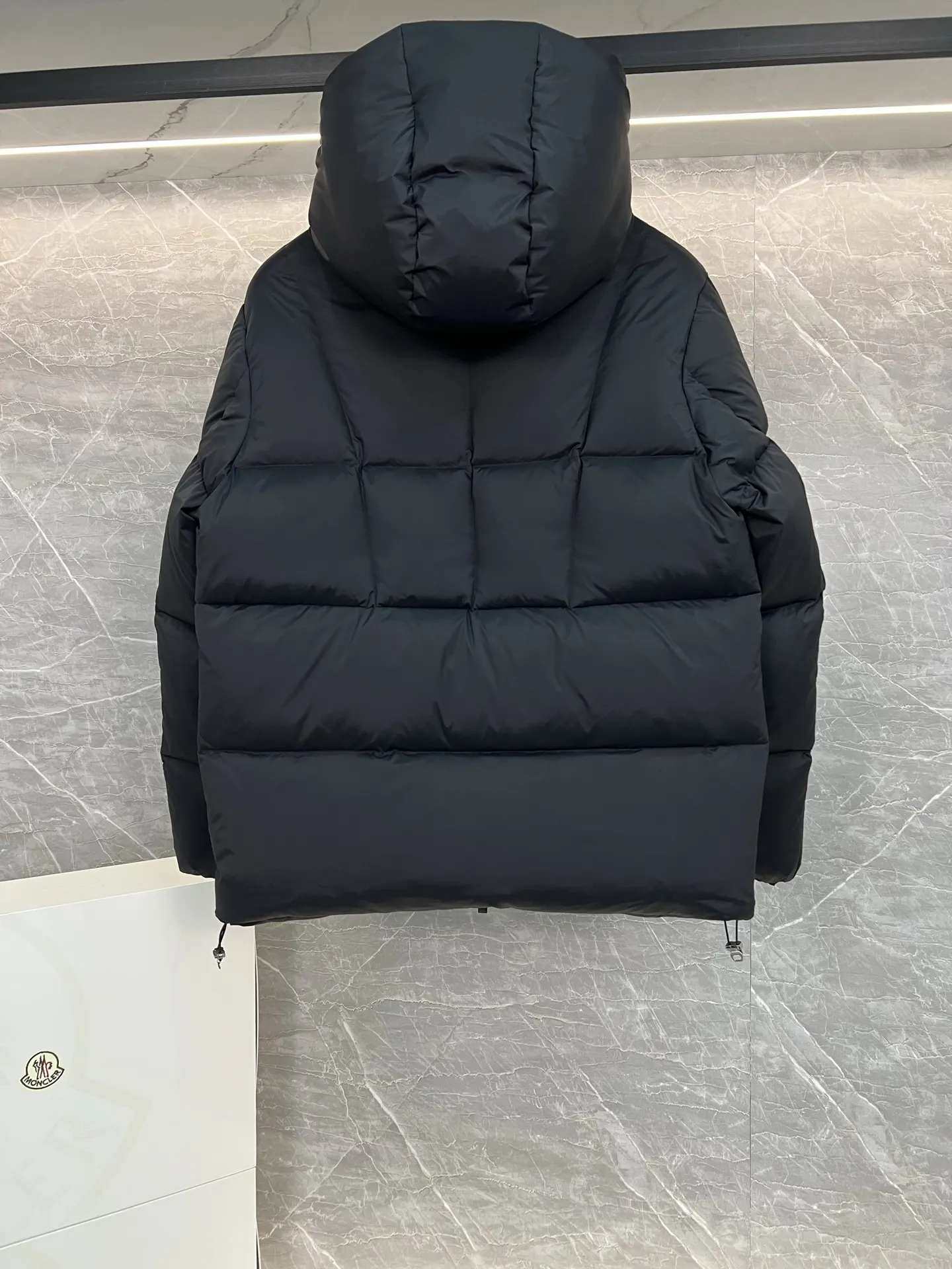 Fusain Hooded Down Puffer Jacket D58019007 — view 9