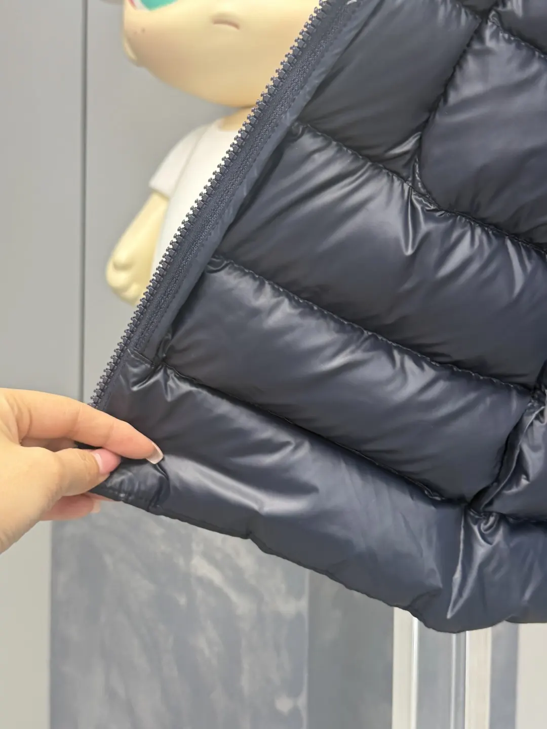 Genet Longline Down Puffer Jacket D59019002 — view 5
