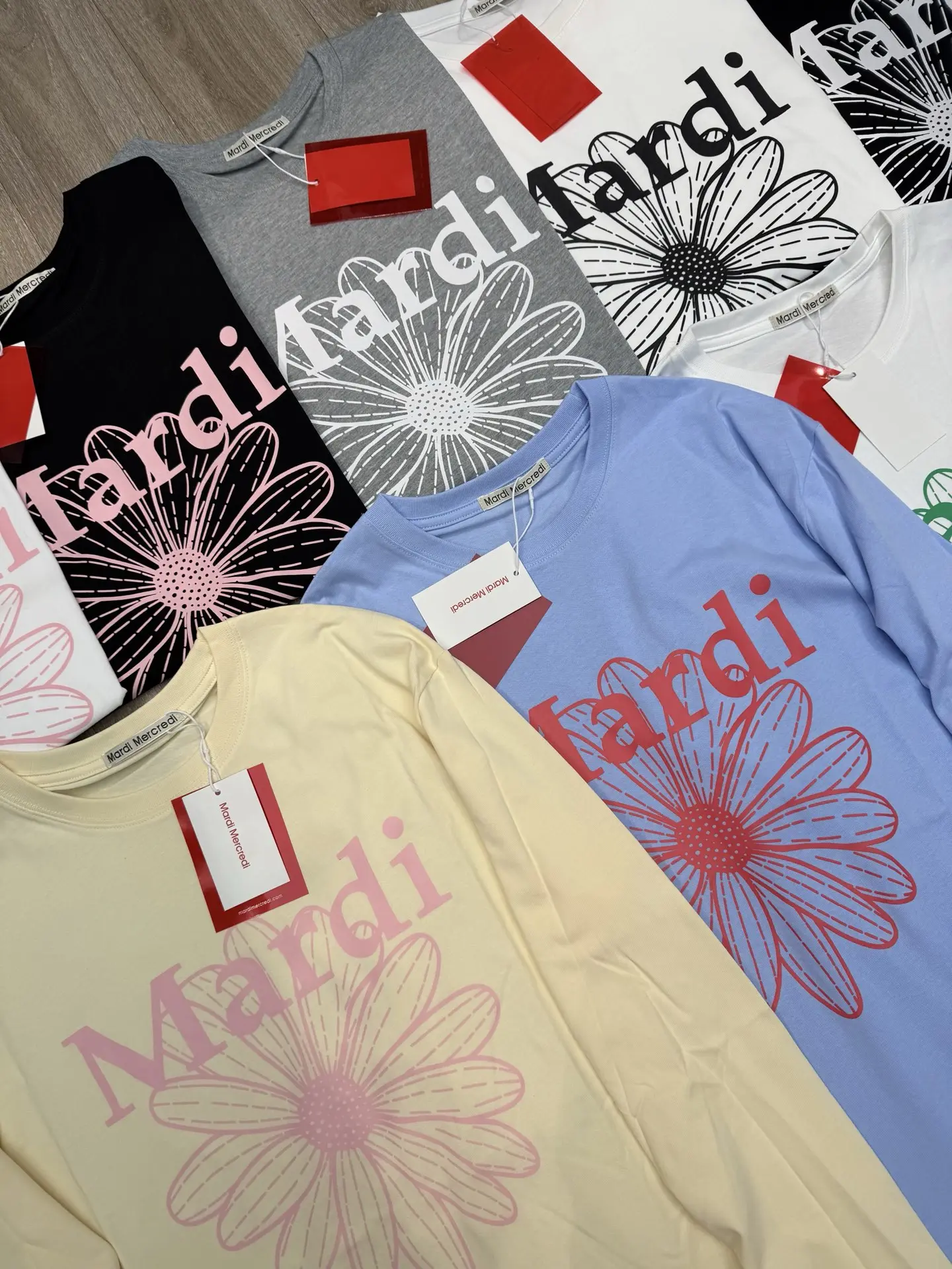 Mardi Mercredi Daisy Print Long-Sleeve T-Shirt D7915696 — view 2
