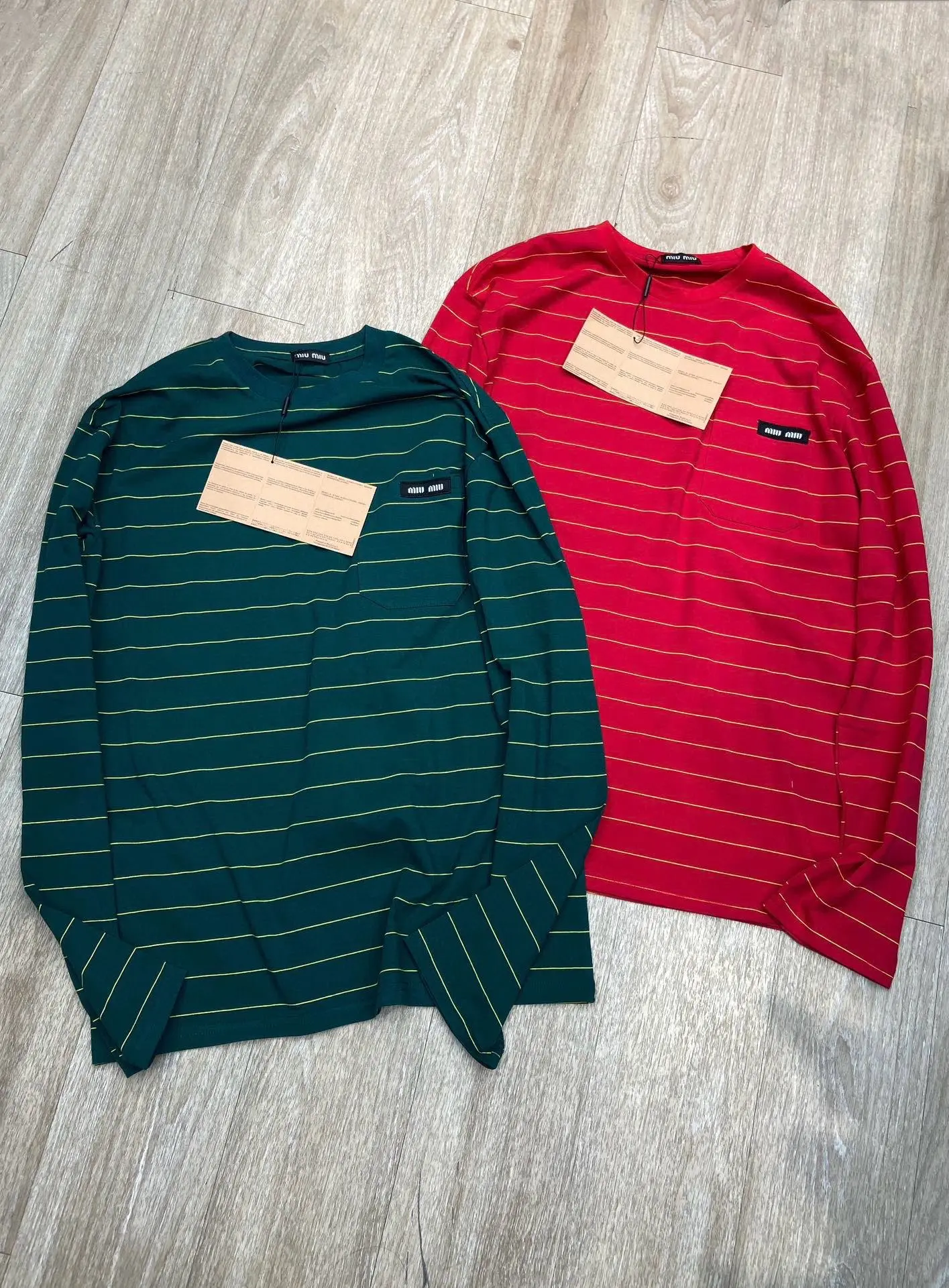 Striped Cotton Long-Sleeve T-Shirt D7915704