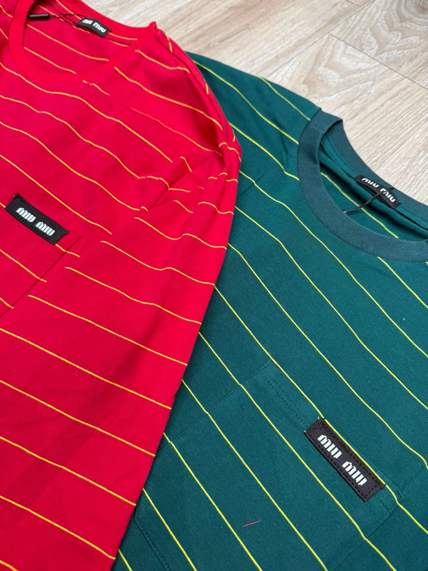 Striped Cotton Long-Sleeve T-Shirt D7915704 — view 3
