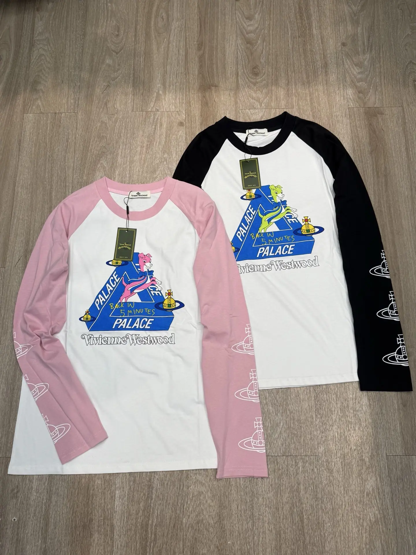 Palace x Vivienne Westwood Raglan Long-Sleeve T-Shirt D7915702
