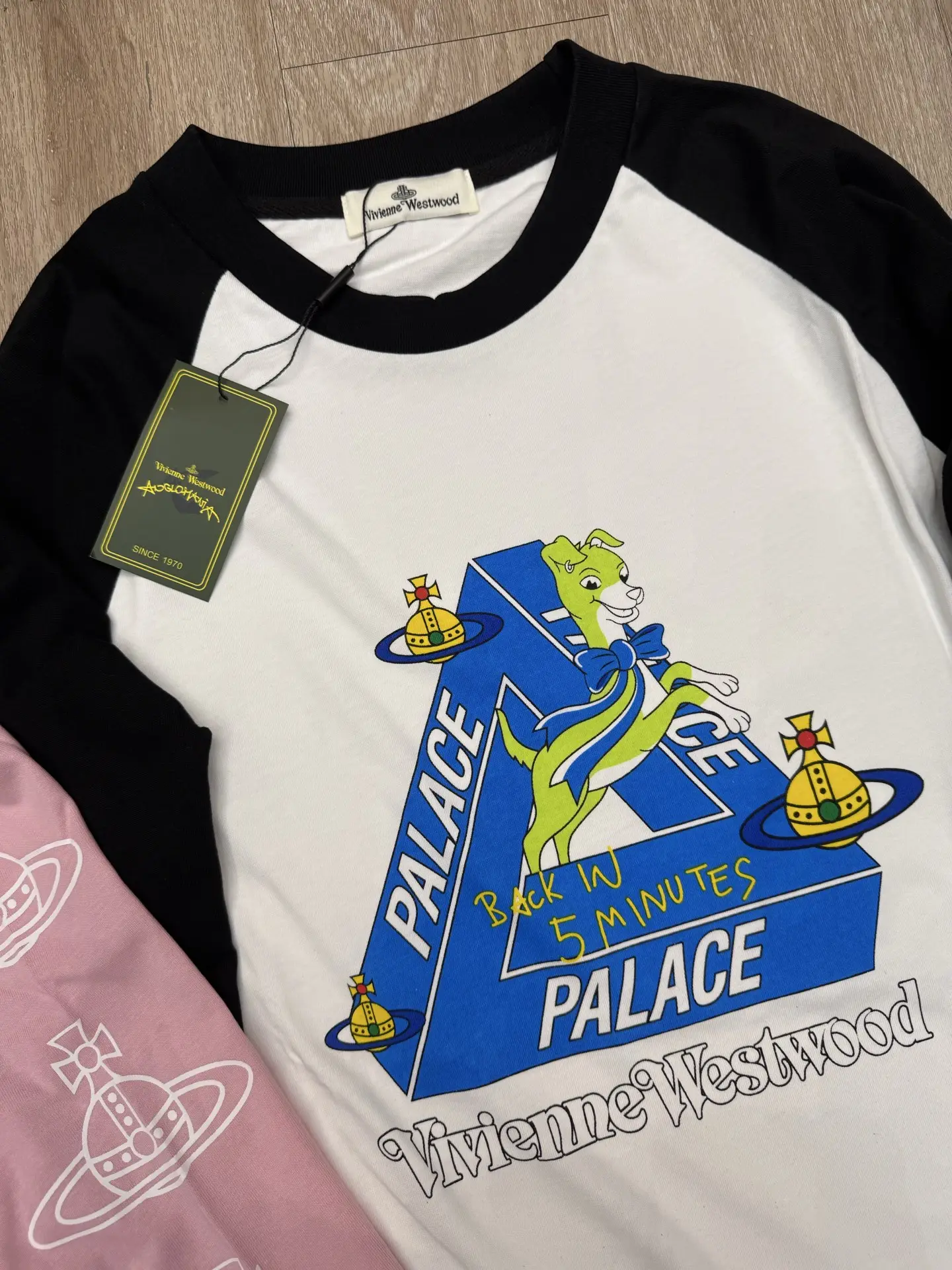 Palace x Vivienne Westwood Raglan Long-Sleeve T-Shirt D7915702 — view 3