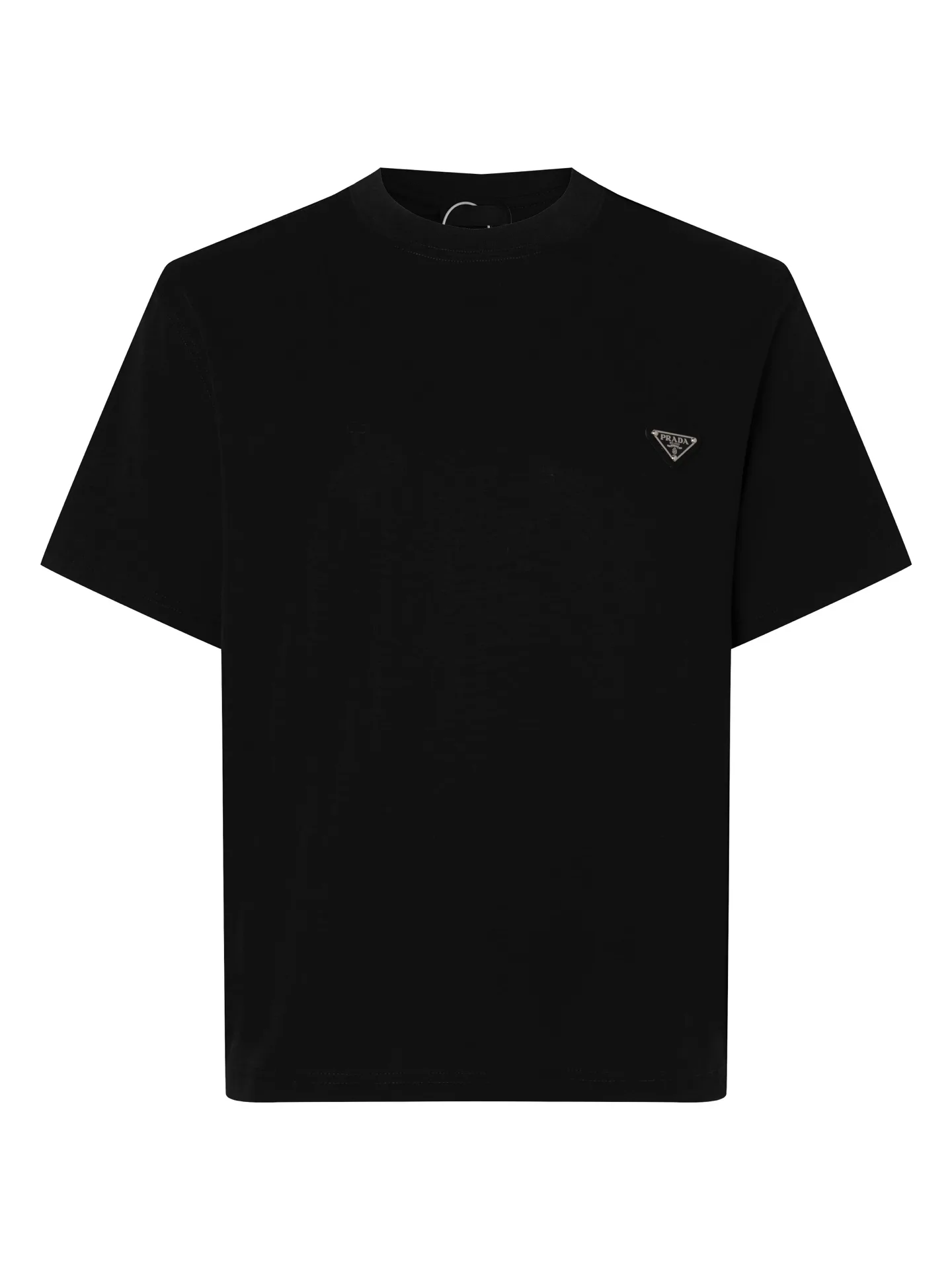 Enamel Triangle Logo Cotton T-Shirt D9015922