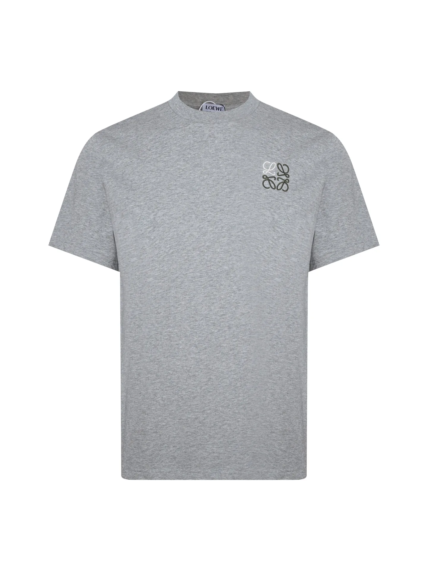 Anagram Embroidered Cotton-Jersey T-Shirt D9015837