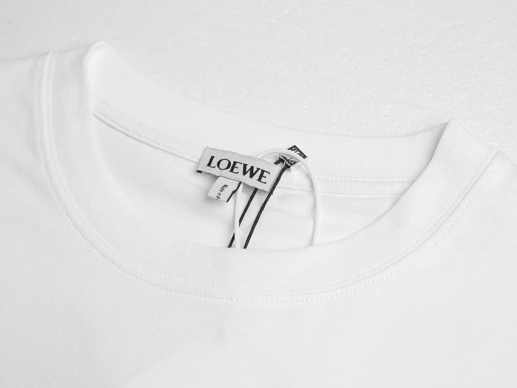 Anagram Embroidered Mercerized Cotton T-Shirt D9015840 — view 5