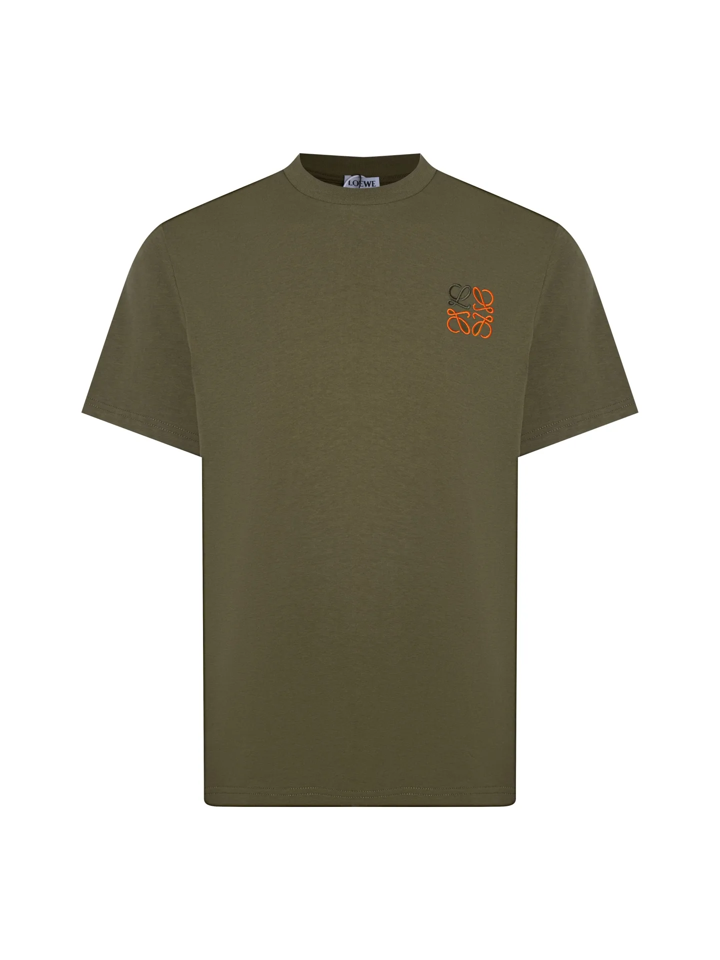Anagram Embroidered Cotton-Jersey T-Shirt D9015838