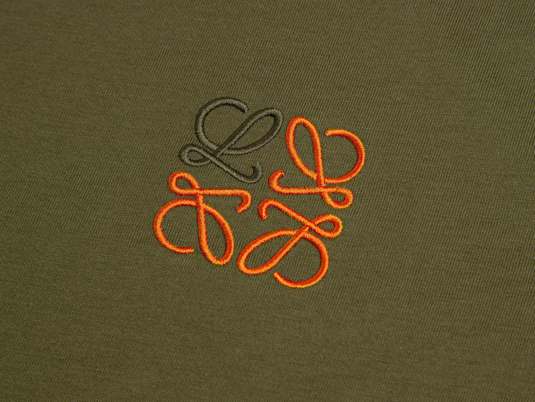 Anagram Embroidered Cotton-Jersey T-Shirt D9015838 — view 3