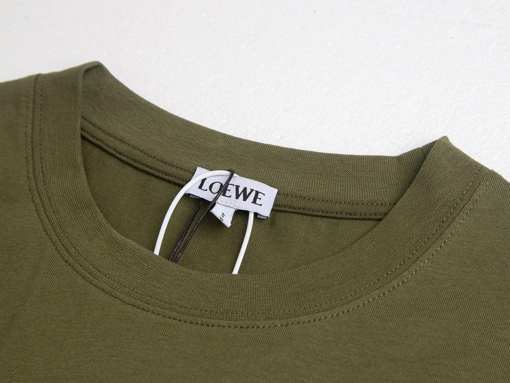 Anagram Embroidered Cotton-Jersey T-Shirt D9015838 — view 5