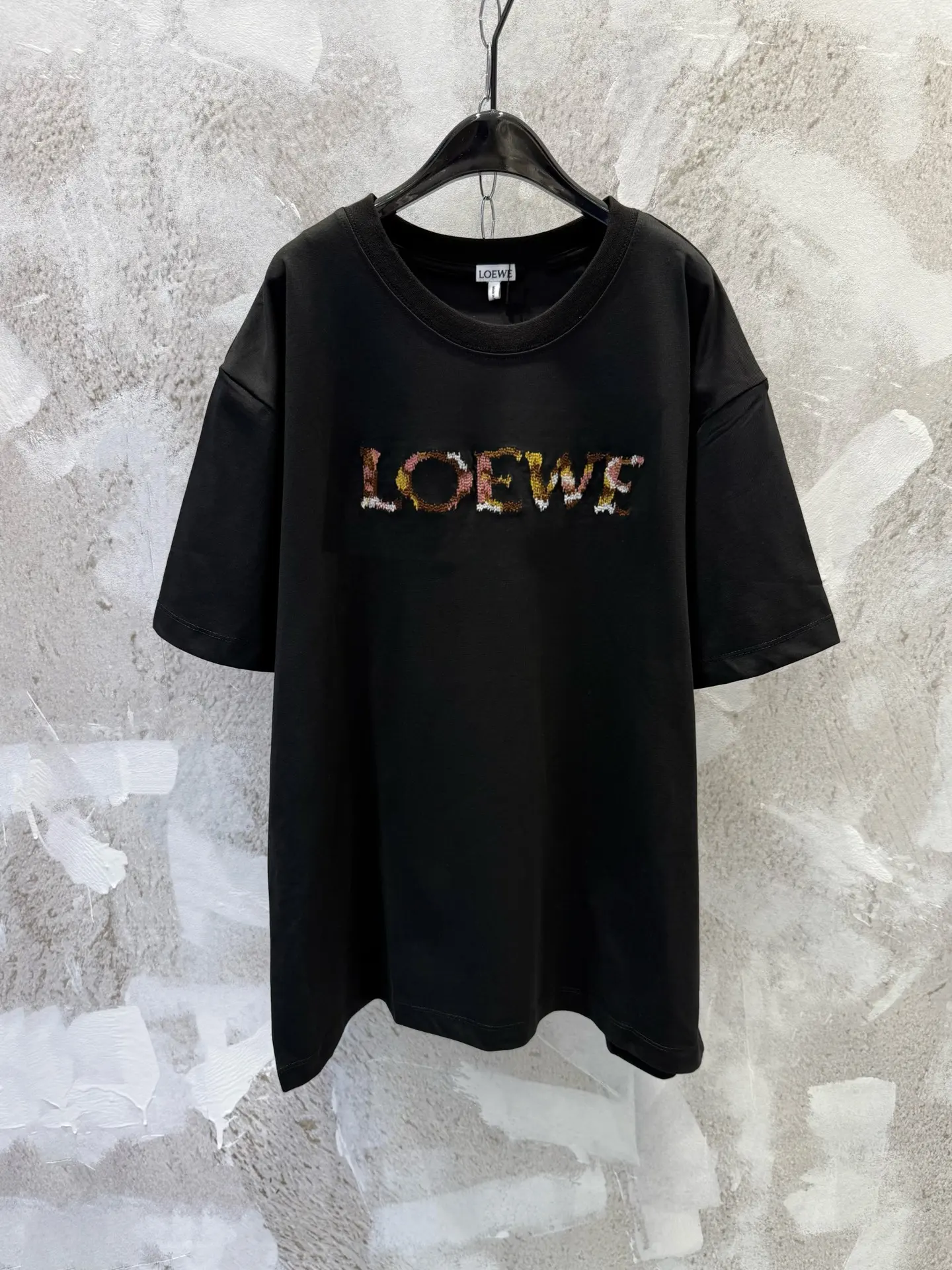 Embroidered Logo Cotton T-Shirt D15512958