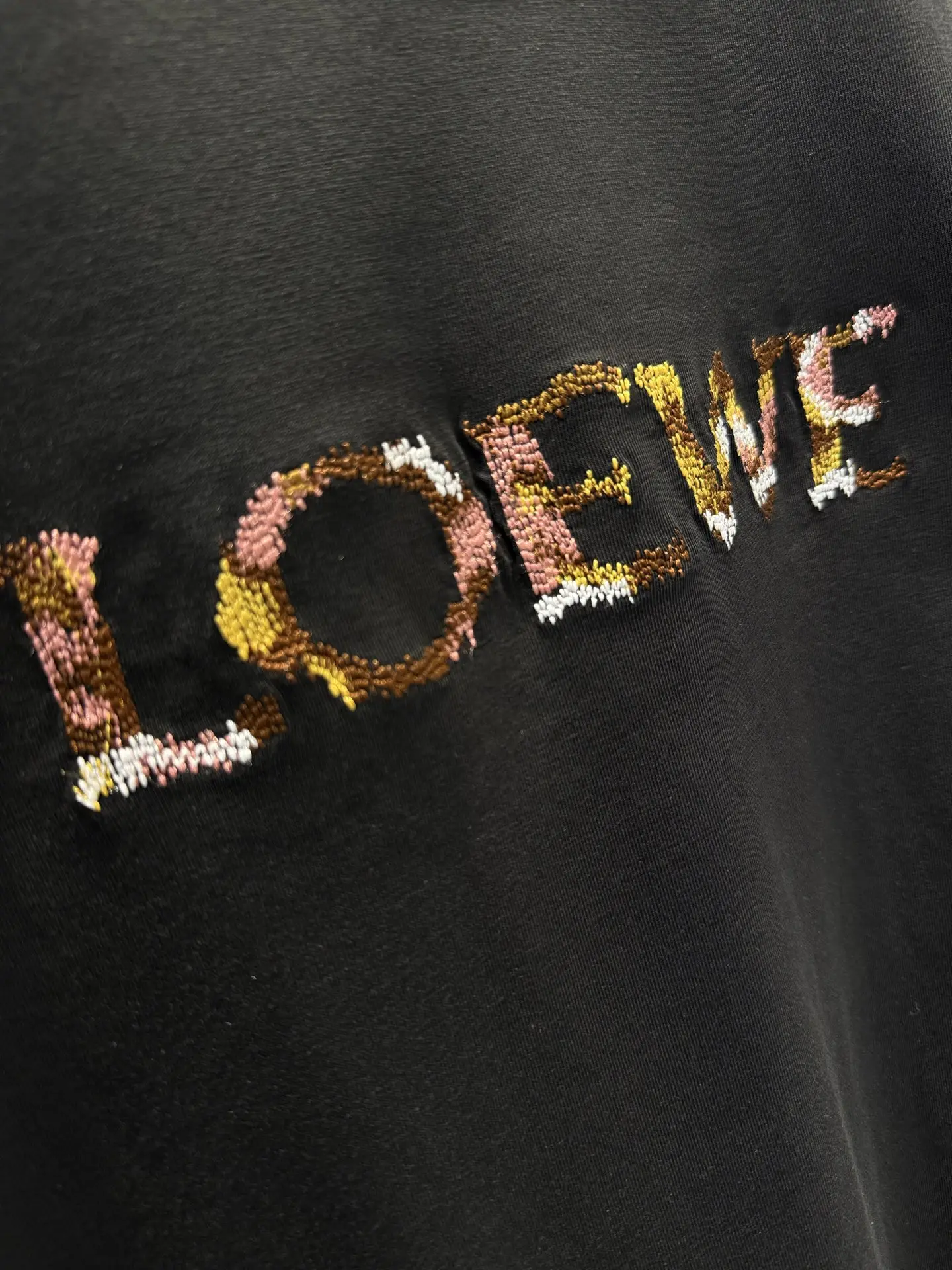 Embroidered Logo Cotton T-Shirt D15512958 — view 4