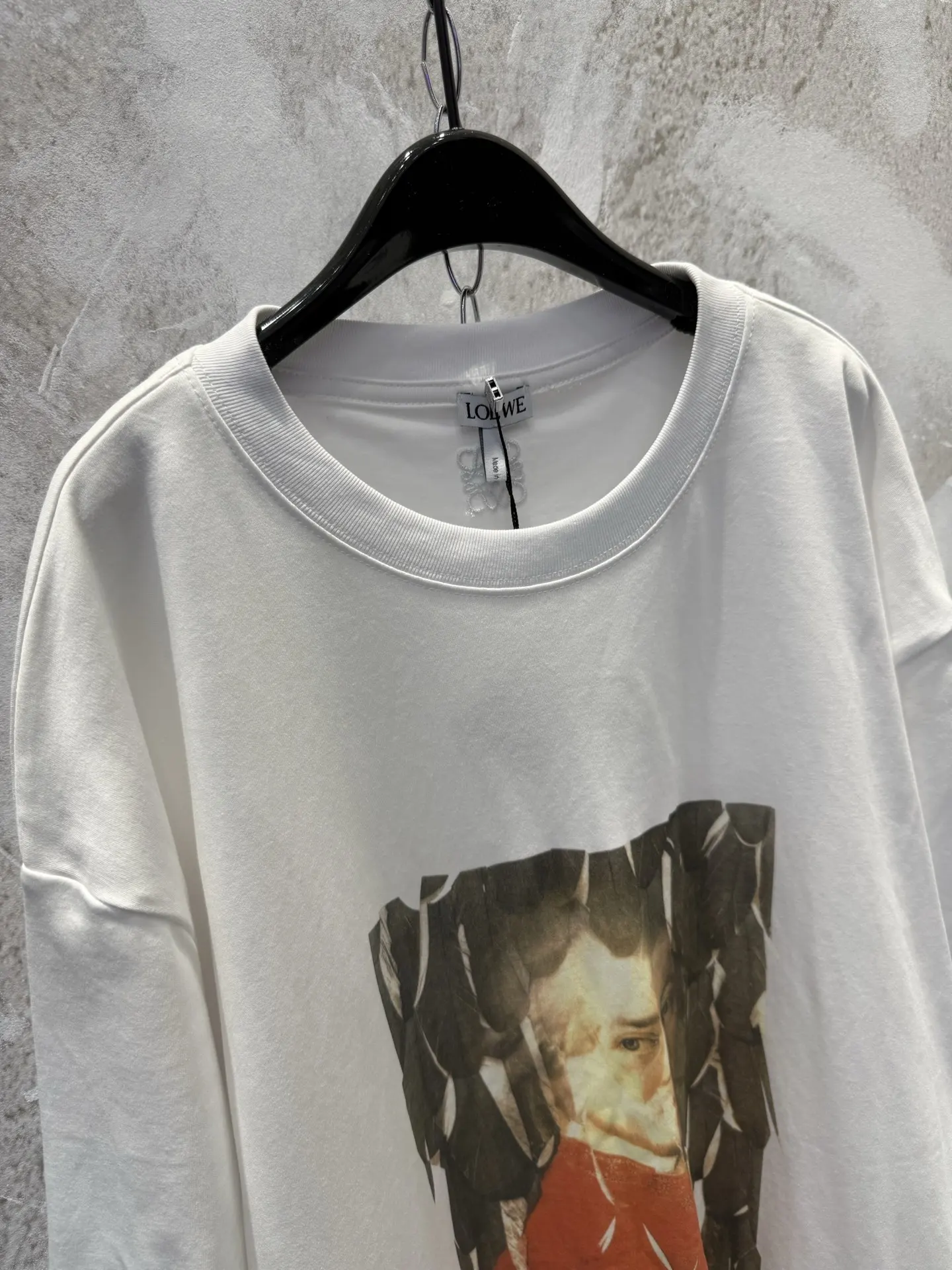 Mozart Oil Painting Print Pima Cotton T-Shirt D15512959 — view 3
