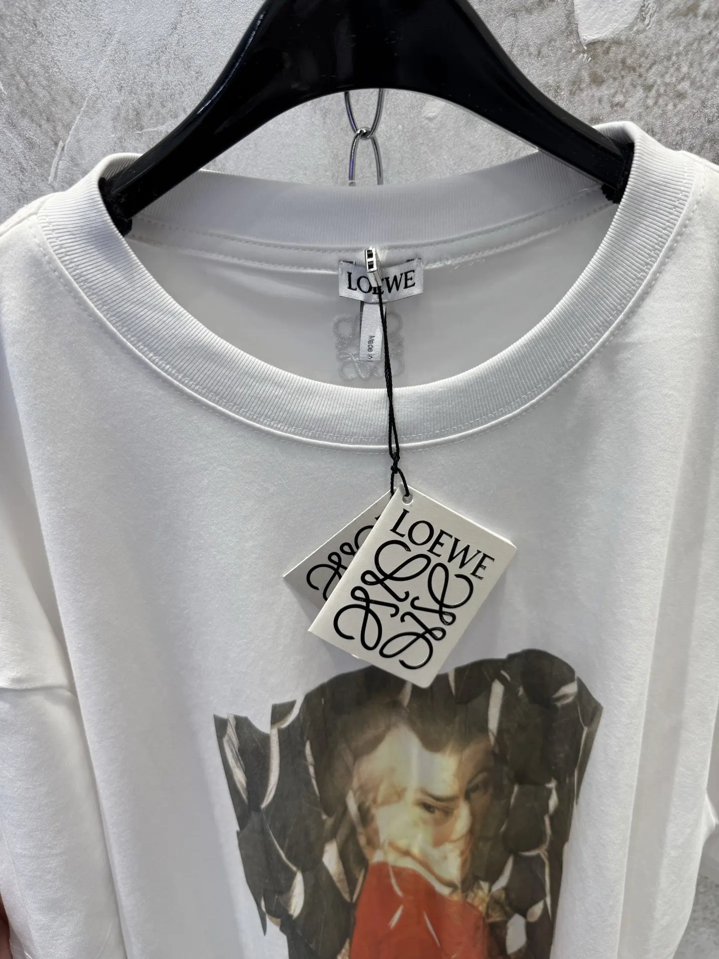 Mozart Oil Painting Print Pima Cotton T-Shirt D15512959 — view 6