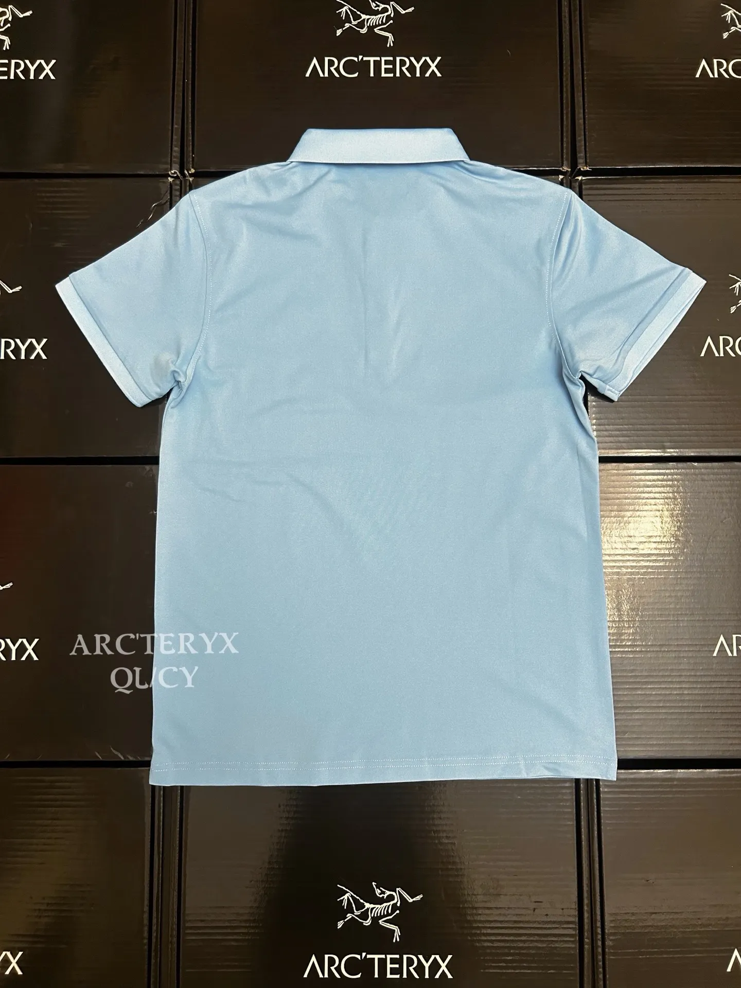 Logo-Embroidered Technical Polo Shirt D19011065 — view 2