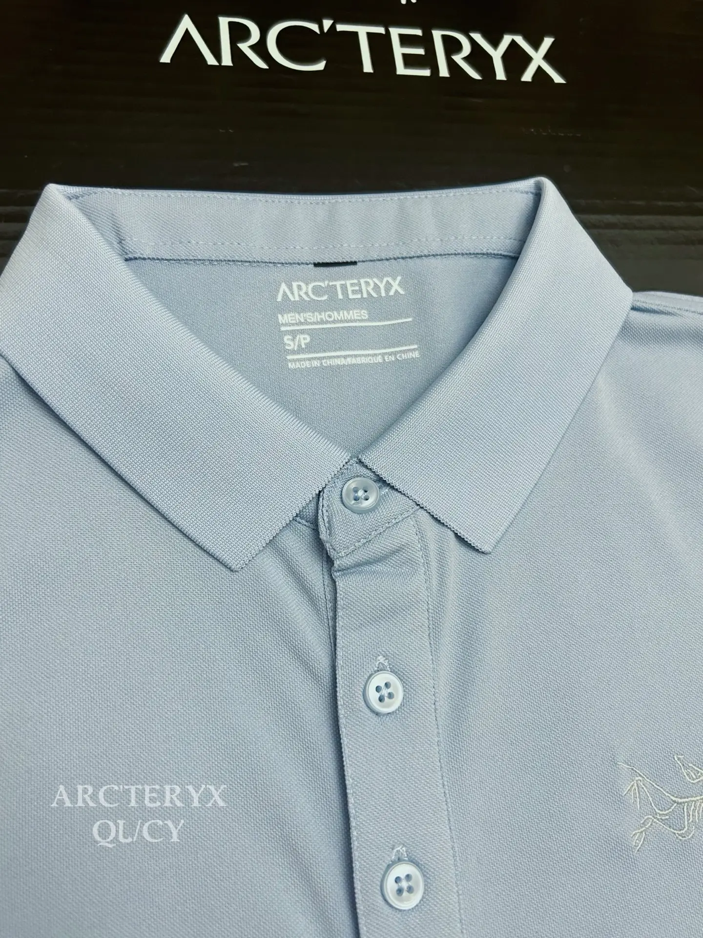 Logo-Embroidered Technical Polo Shirt D19011065 — view 3