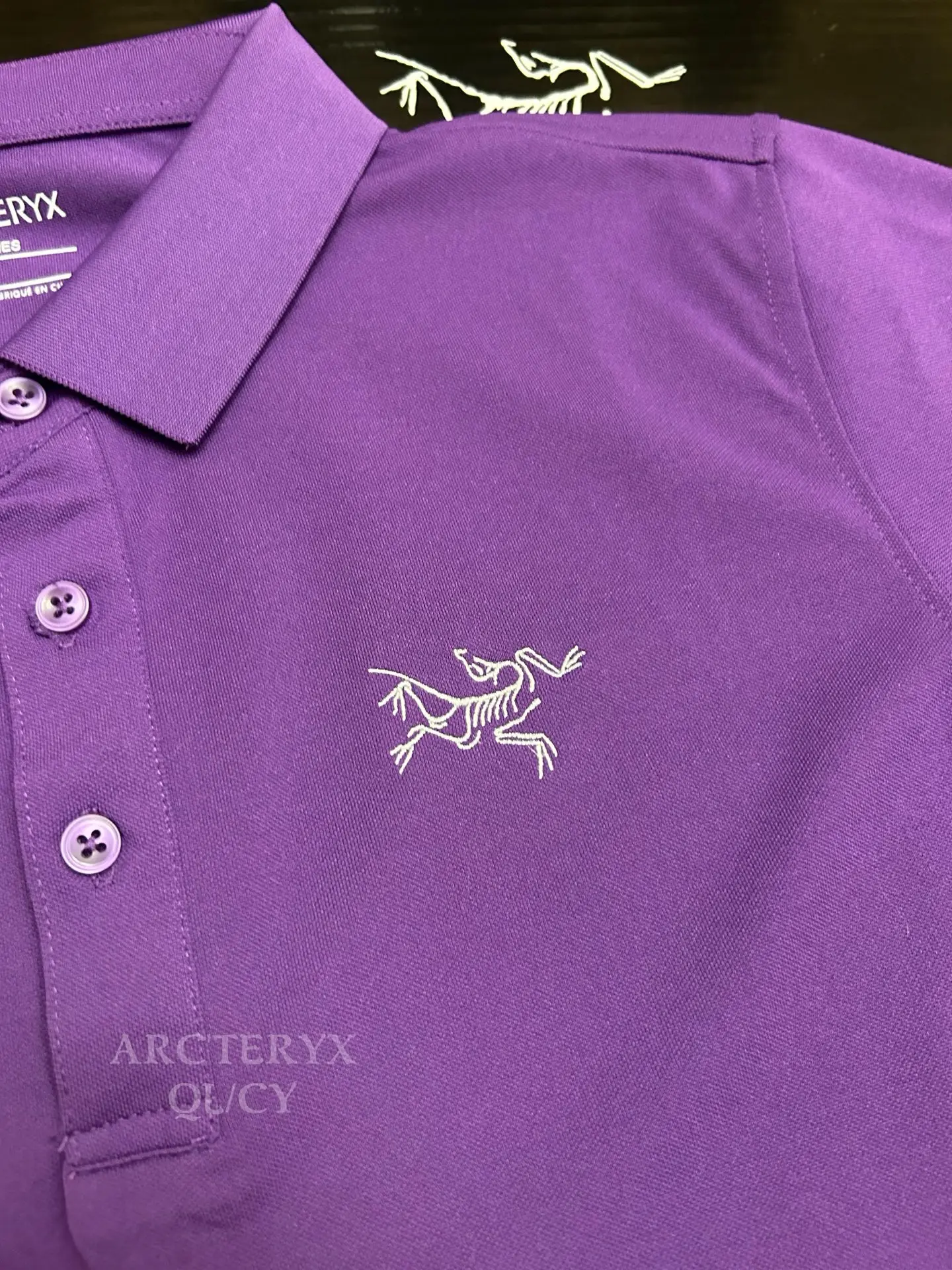 Logo-Embroidered Technical Polo Shirt D19011066 — view 4