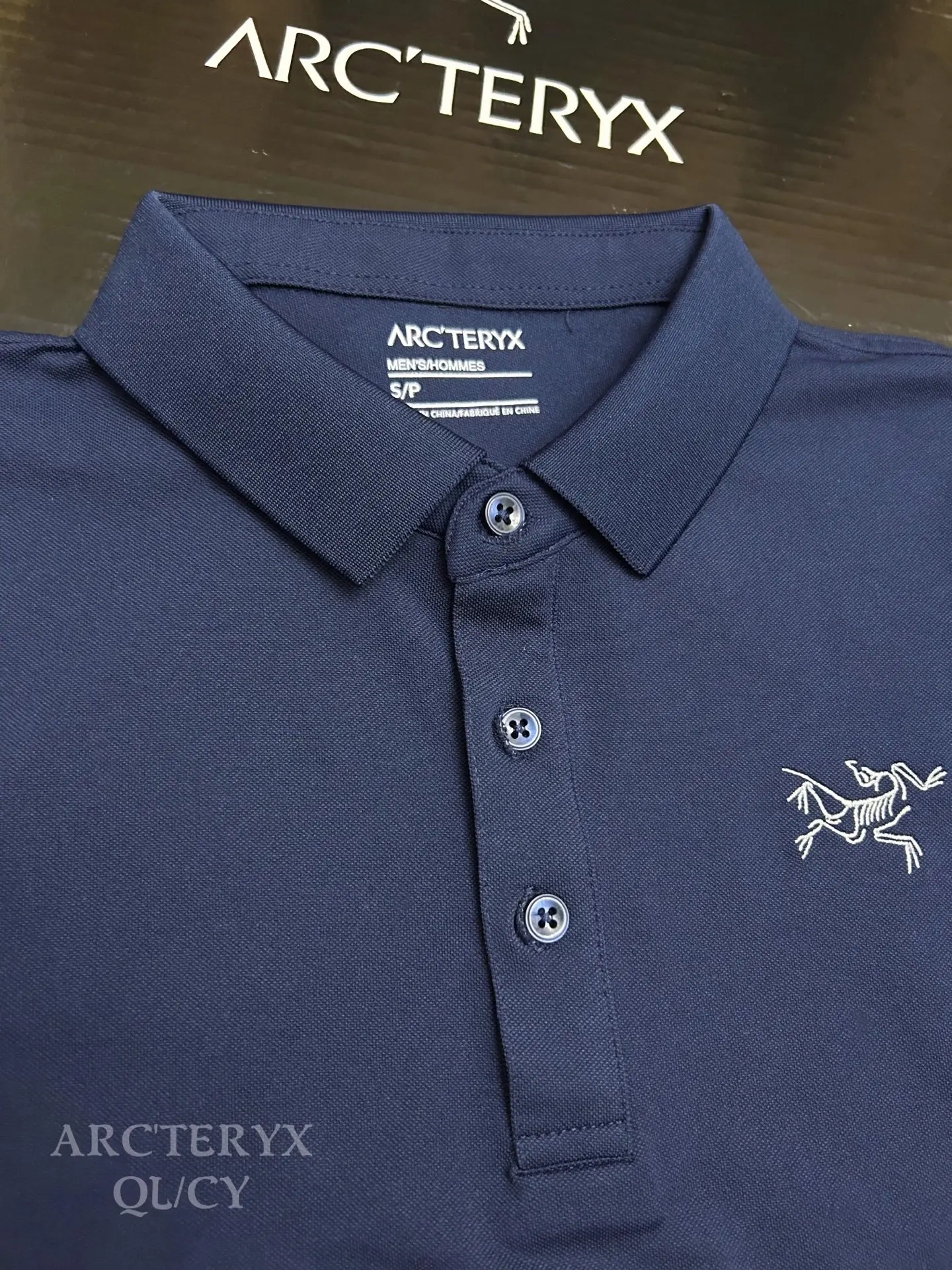 Logo-Embroidered Technical Piqué Polo Shirt D19011118 — view 3
