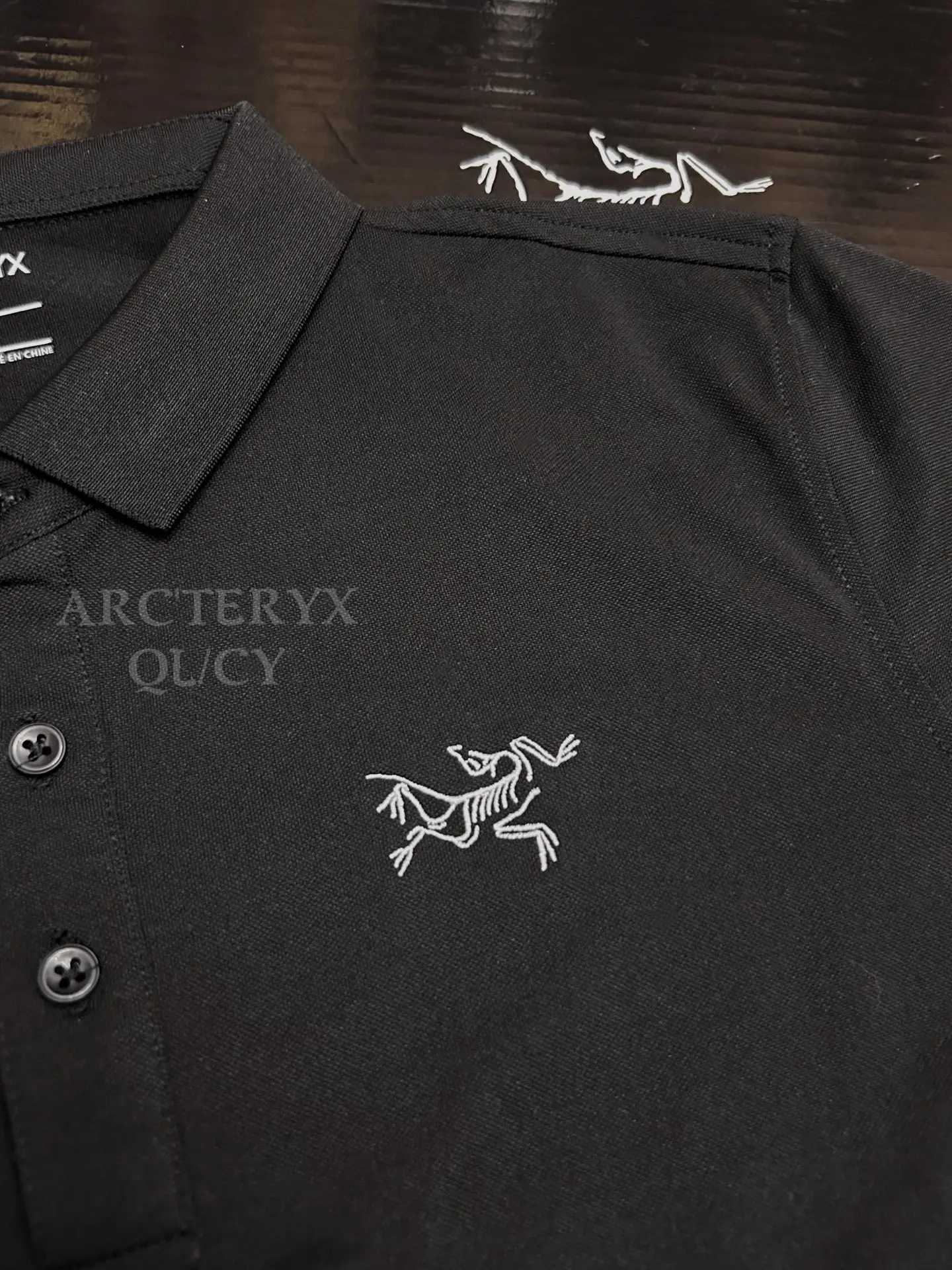 Logo-Embroidered Technical Piqué Polo Shirt D19011120 — view 2
