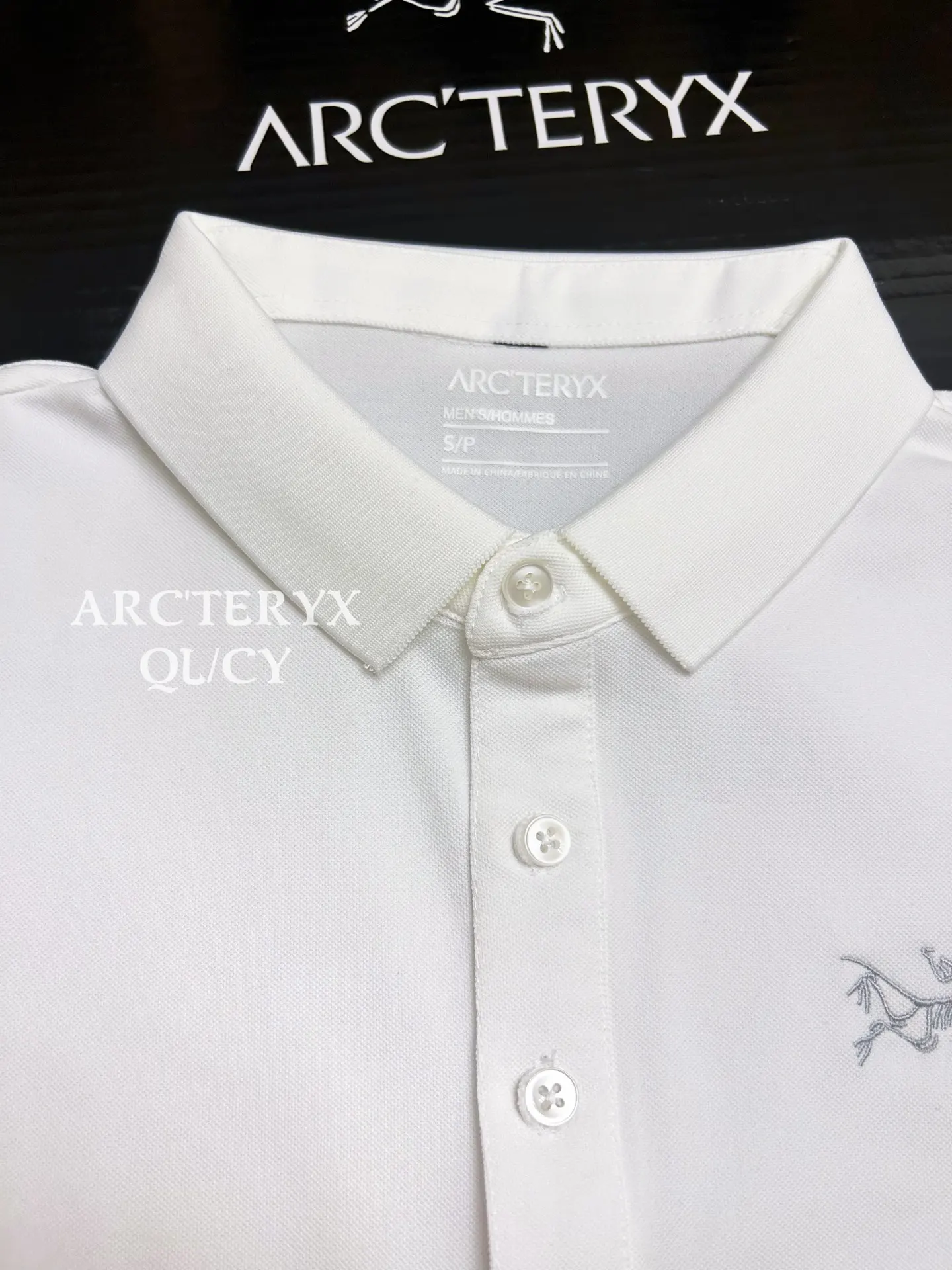 Embroidered Logo Technical Polo Shirt D19011119 — view 3
