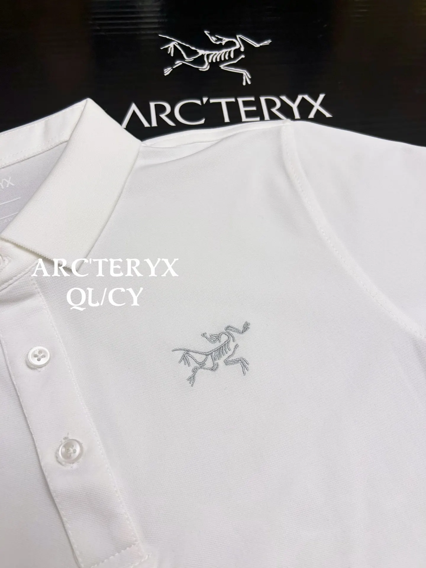 Embroidered Logo Technical Polo Shirt D19011119 — view 4
