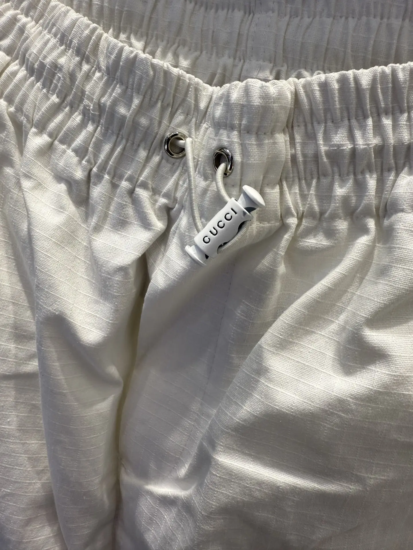 Logo-Print Drawstring Cargo Shorts D19512961 — view 5
